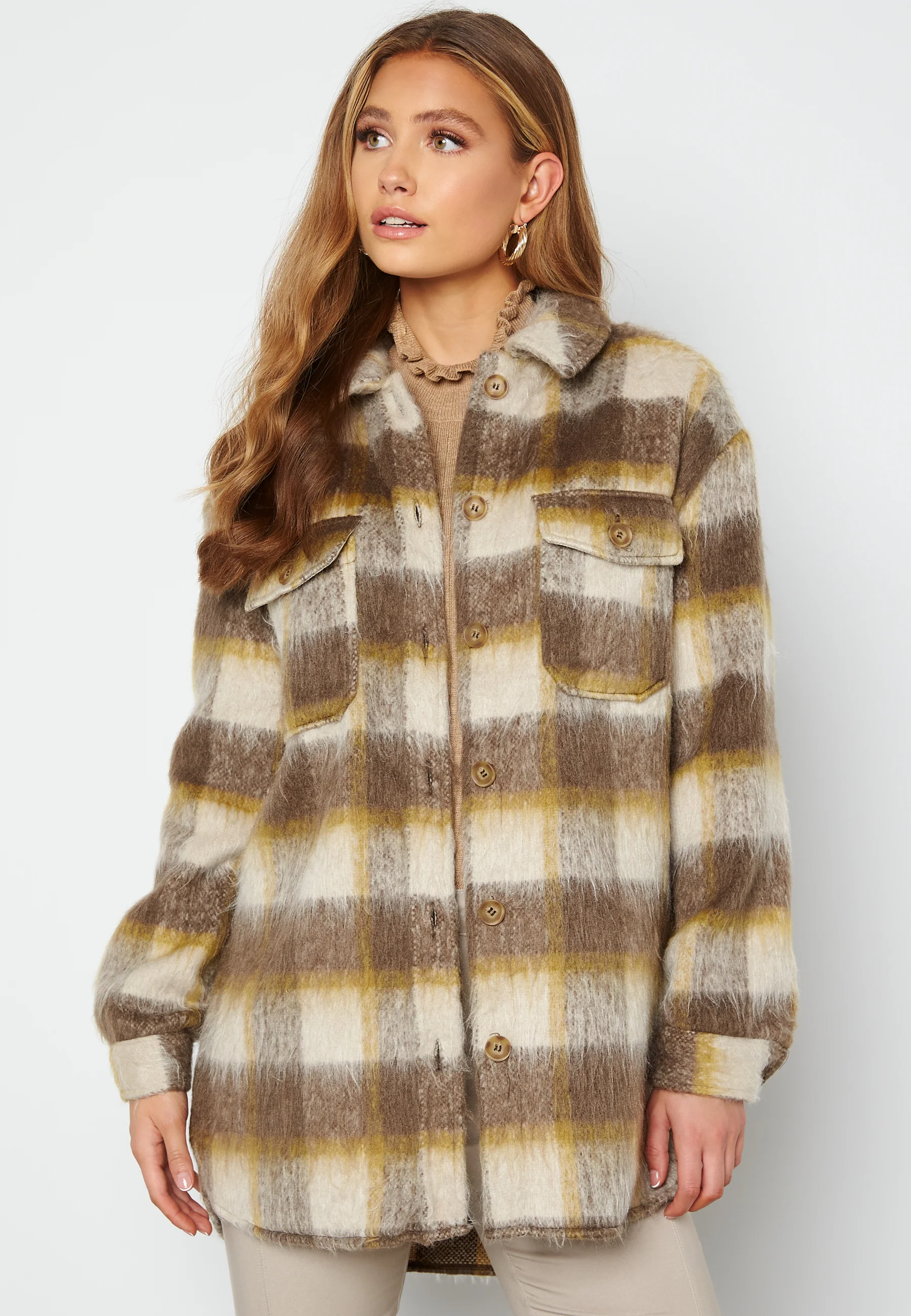 Epic L/S Check Shacket