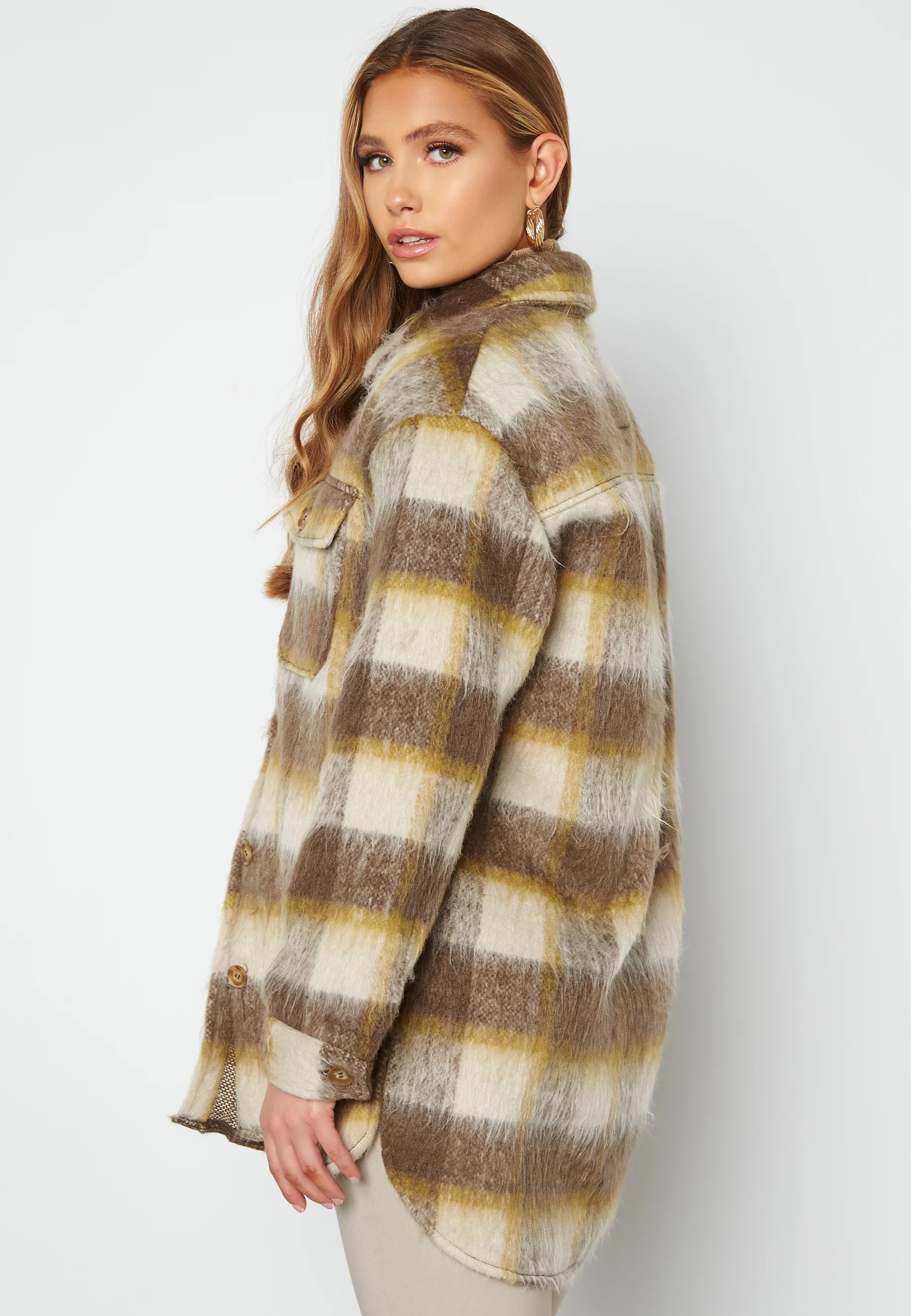 Epic L/S Check Shacket - Image 3