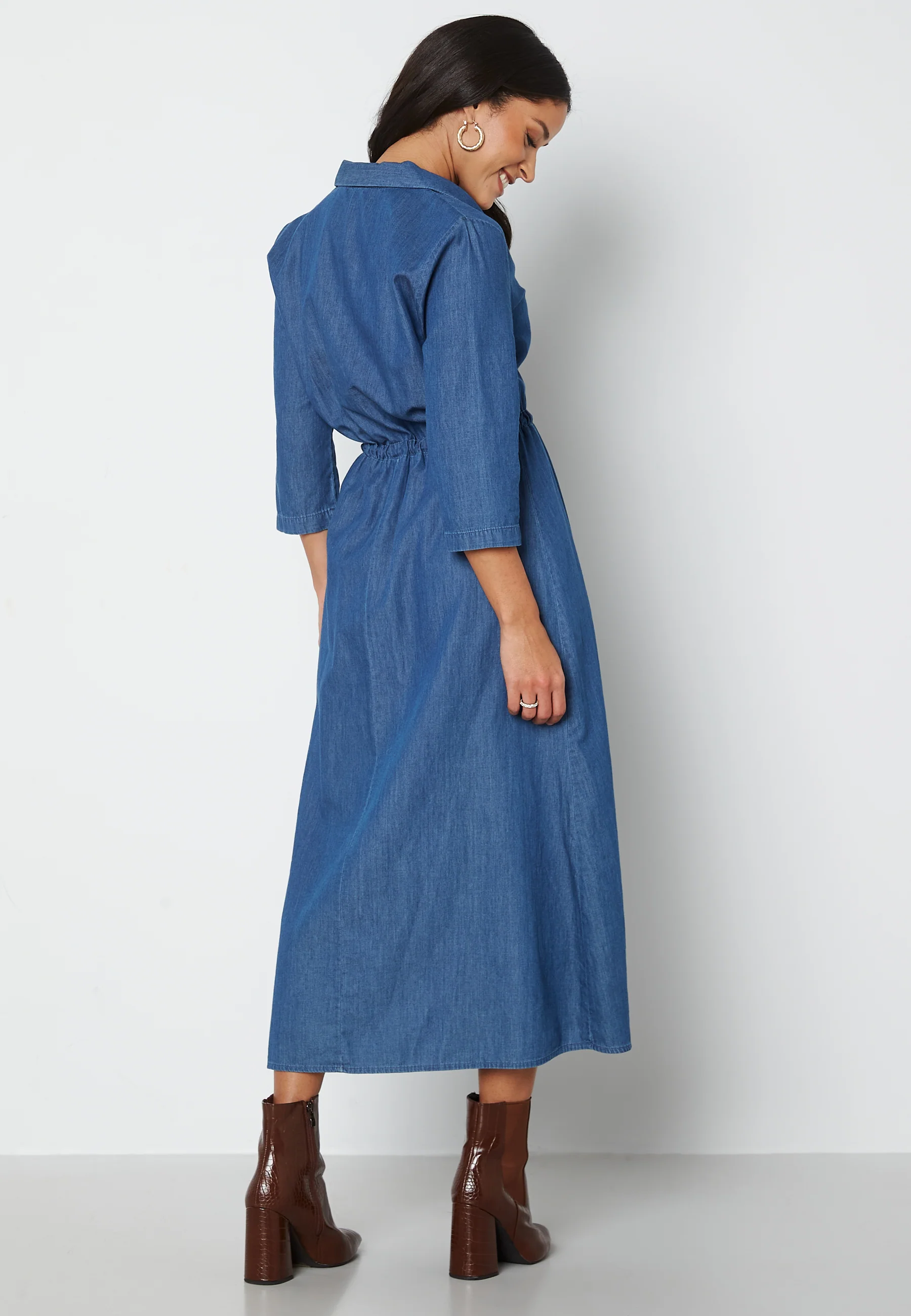 Esran 3/4 Mid Calf Dress - Image 2