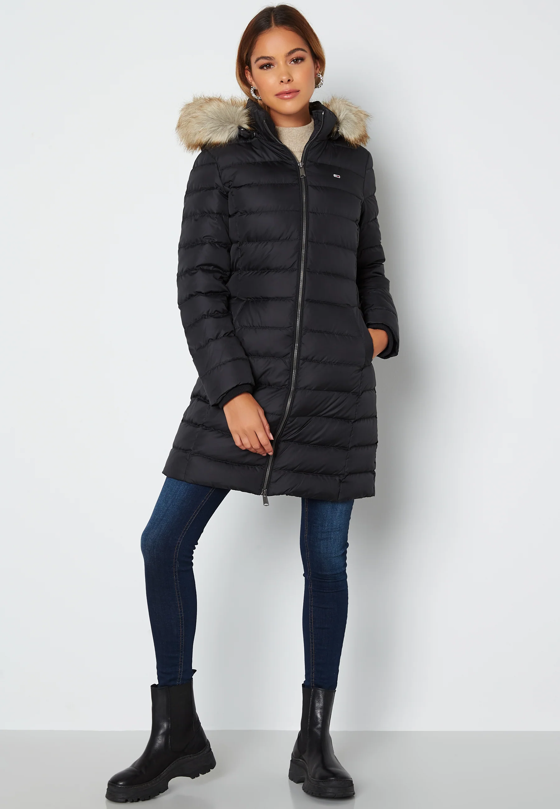 Essential Hooded Down Coat - Image 2