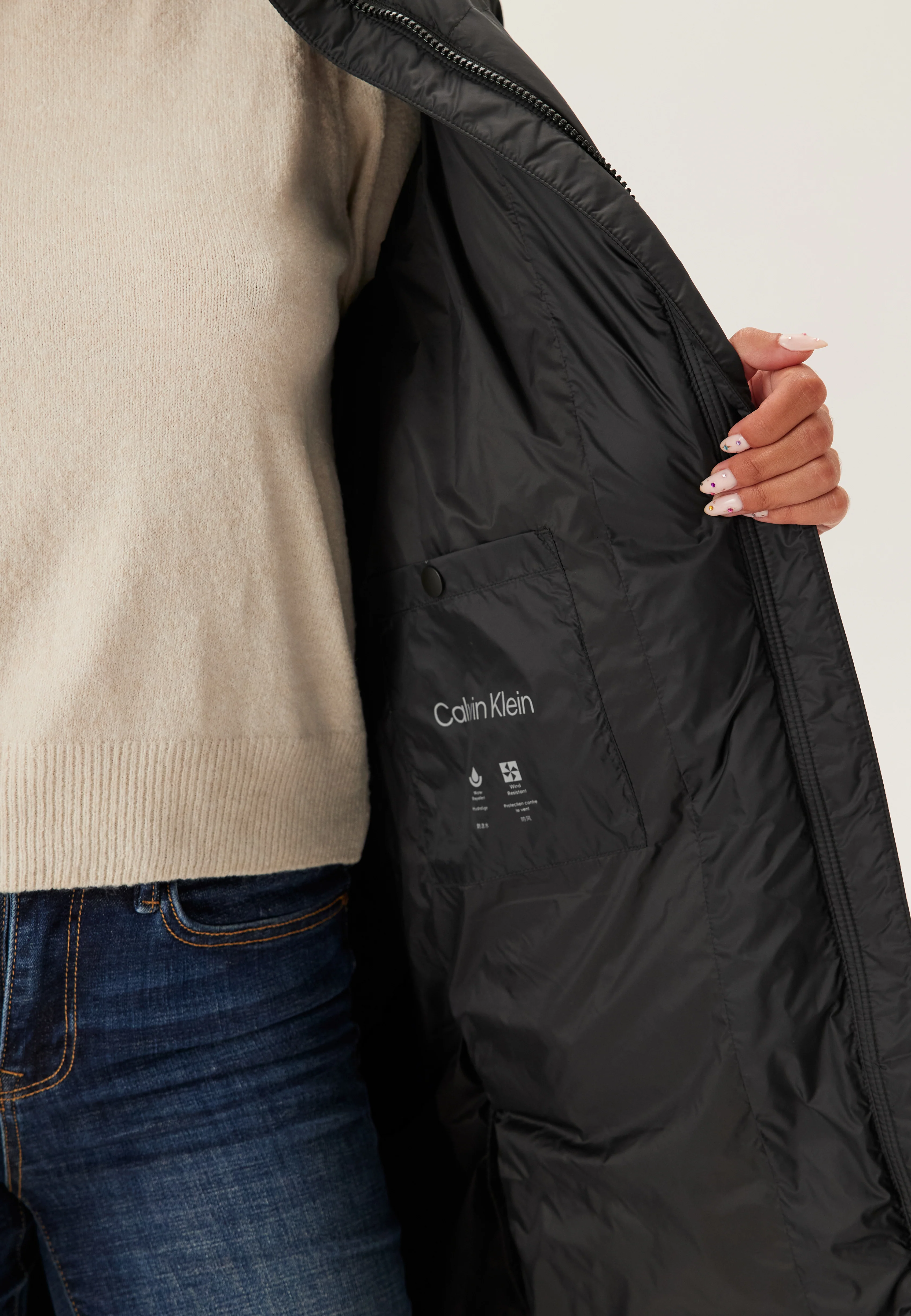 Essential Midweight Long Puffer - Image 9