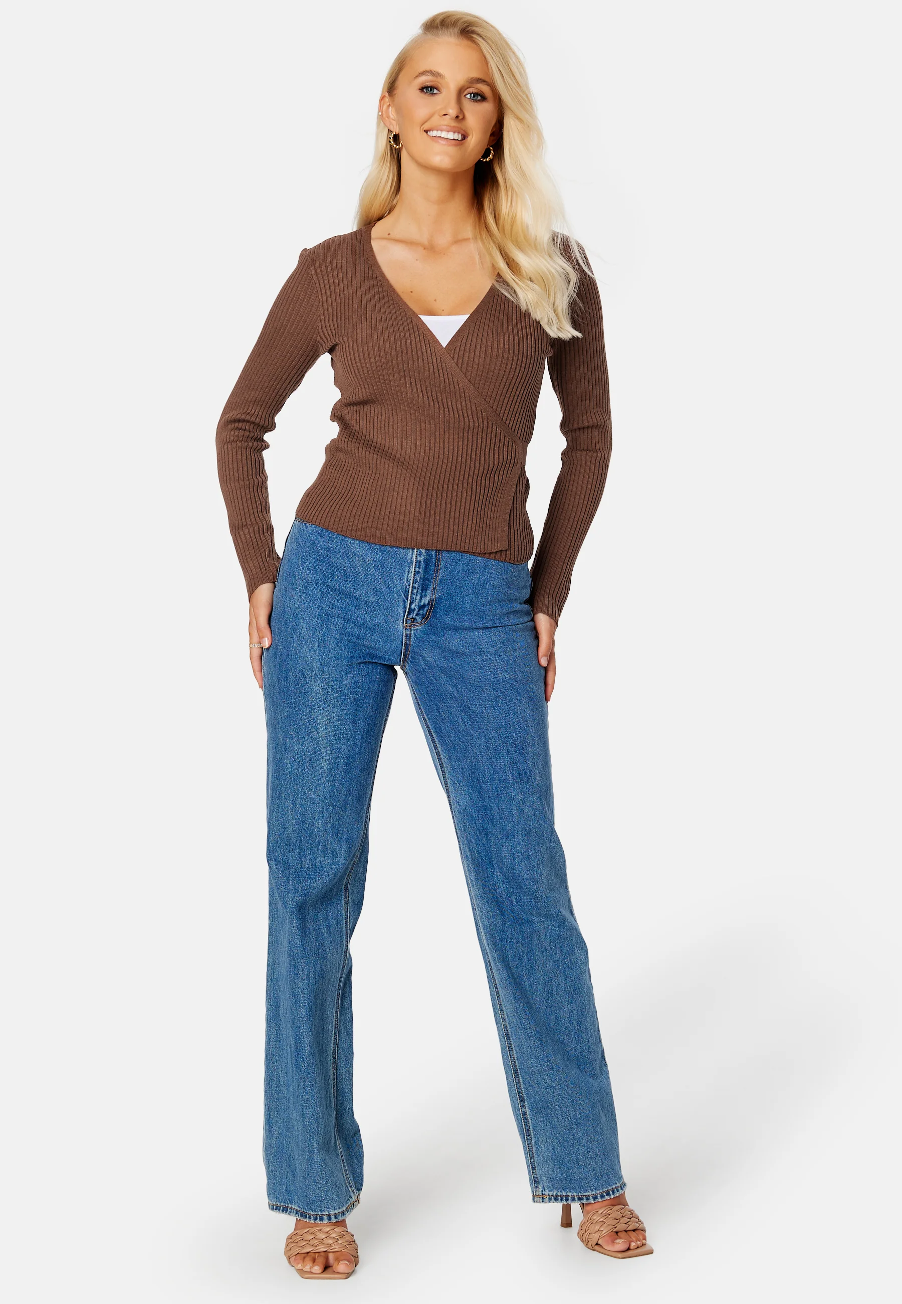 Estela LS Wrap Blouse GA - Image 2