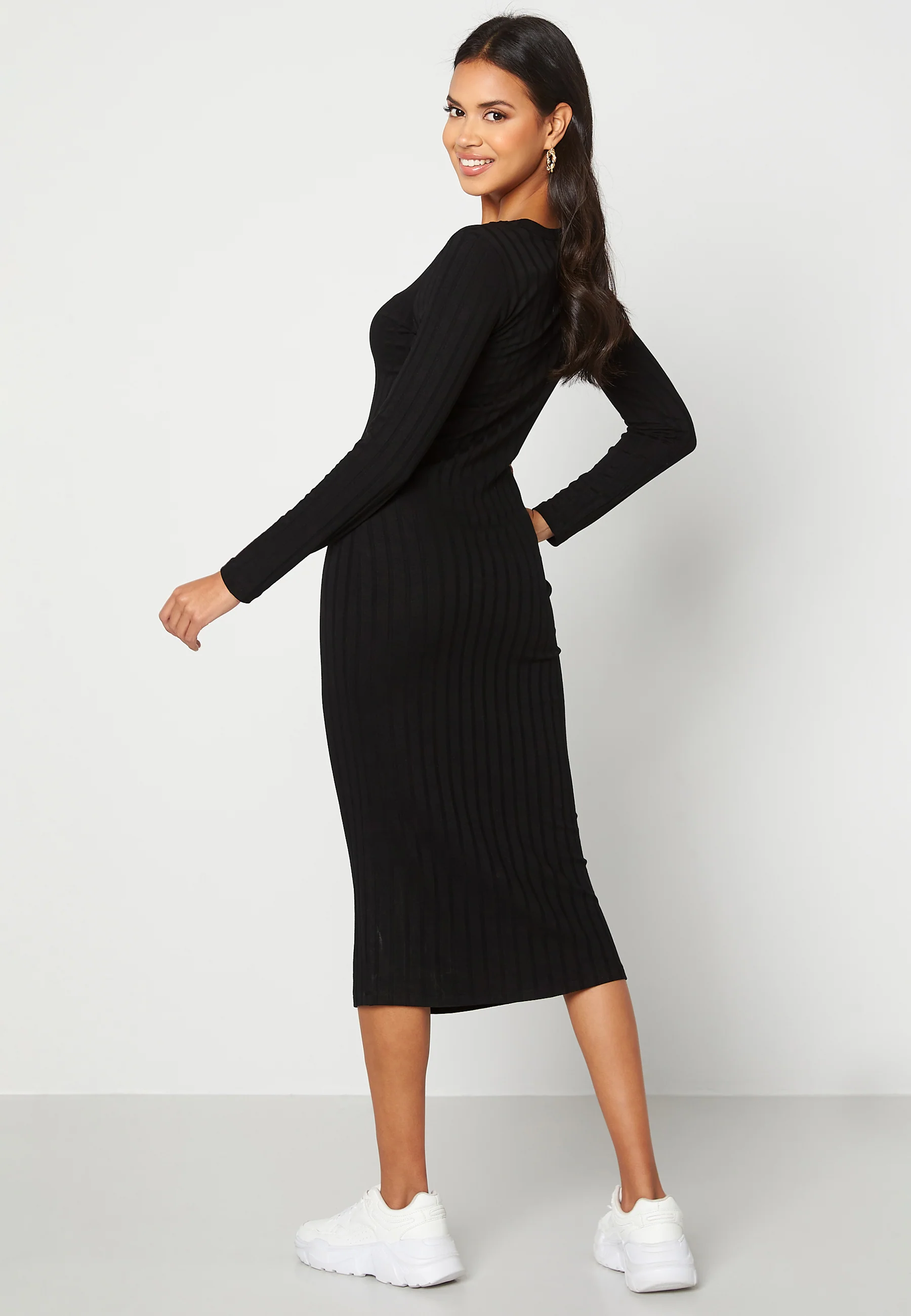 Estella rib mid dress - Image 2