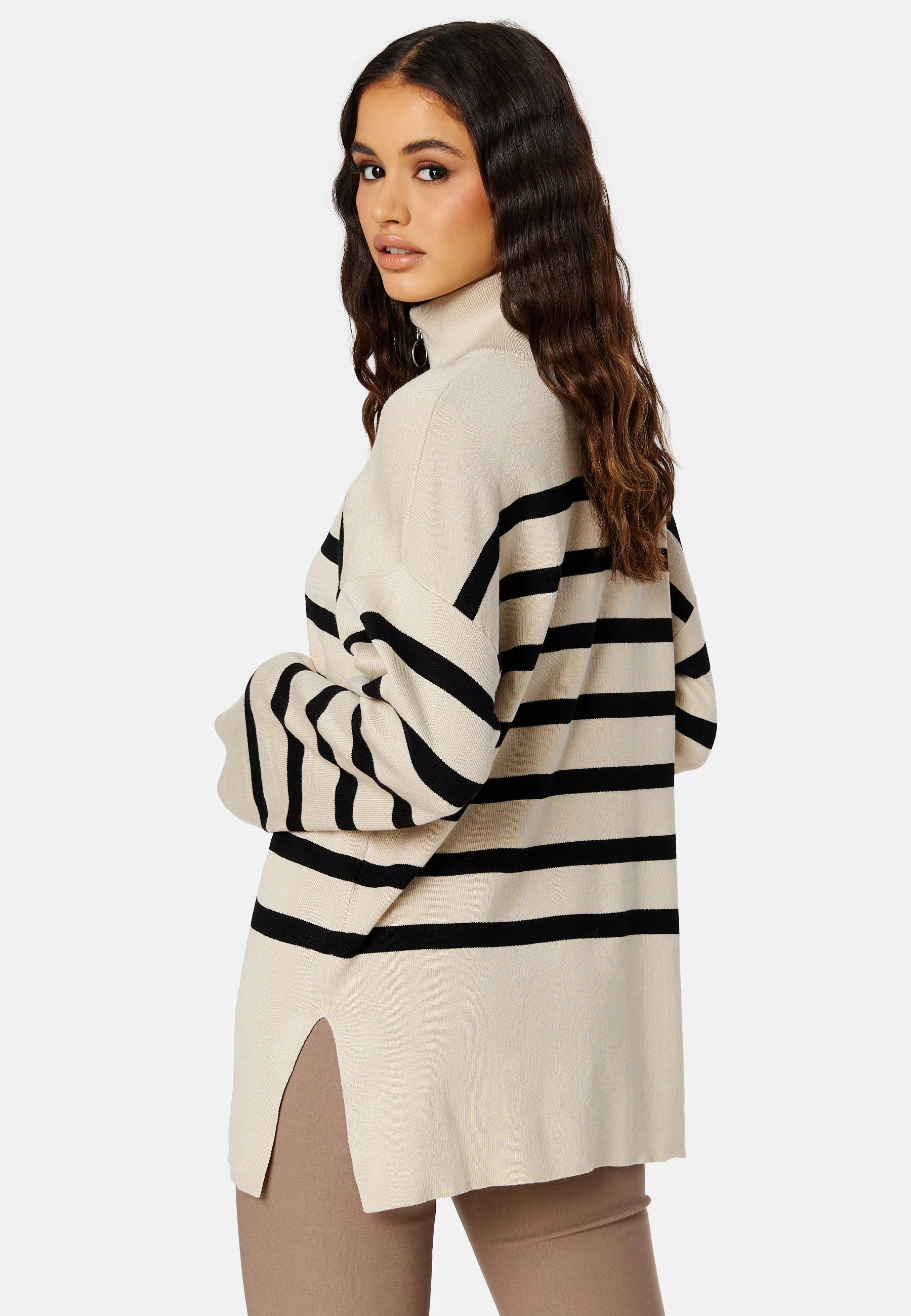 Ester L/S Knit Zip Pullover - Image 3