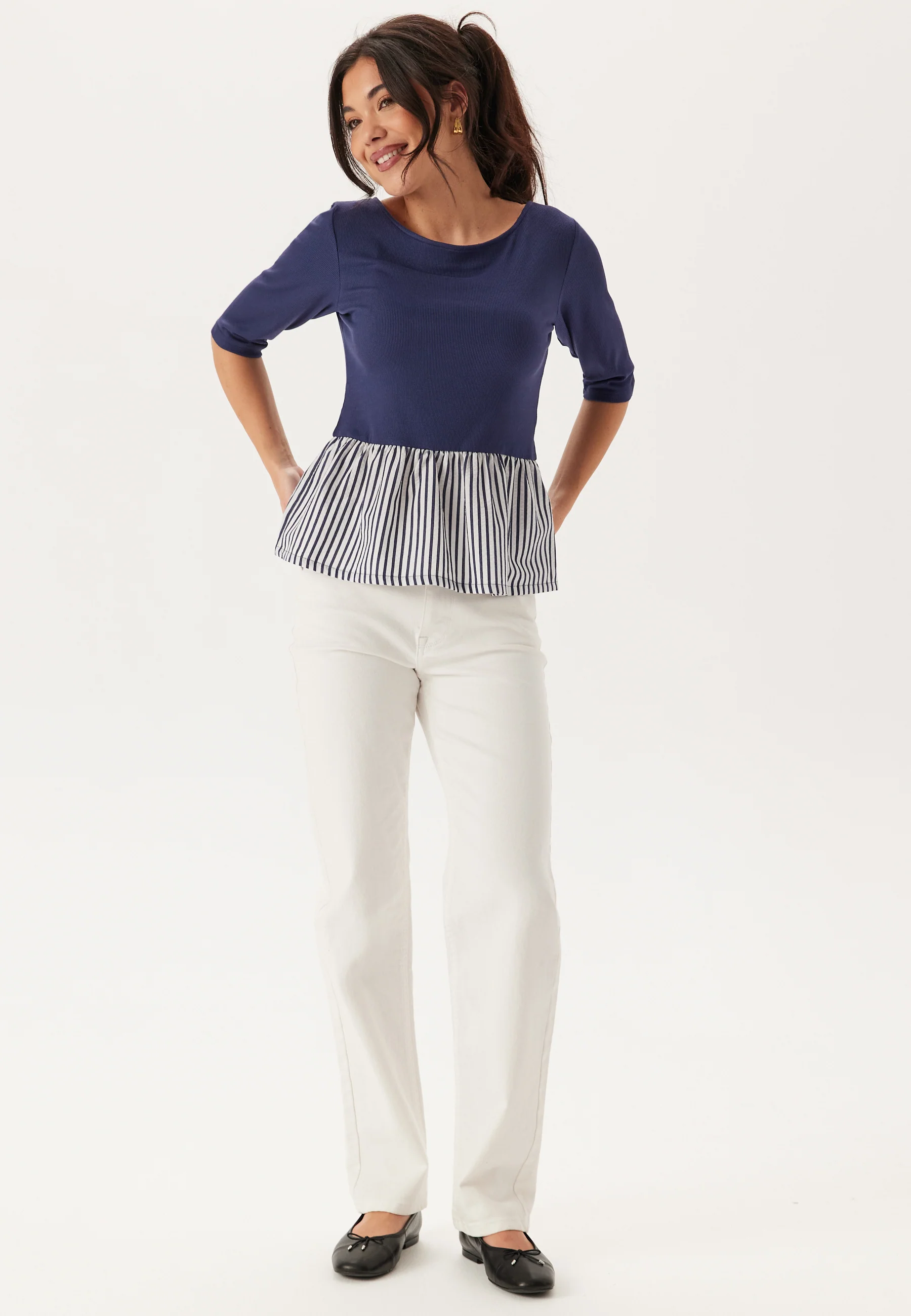 Fabric Mix Top - Image 3