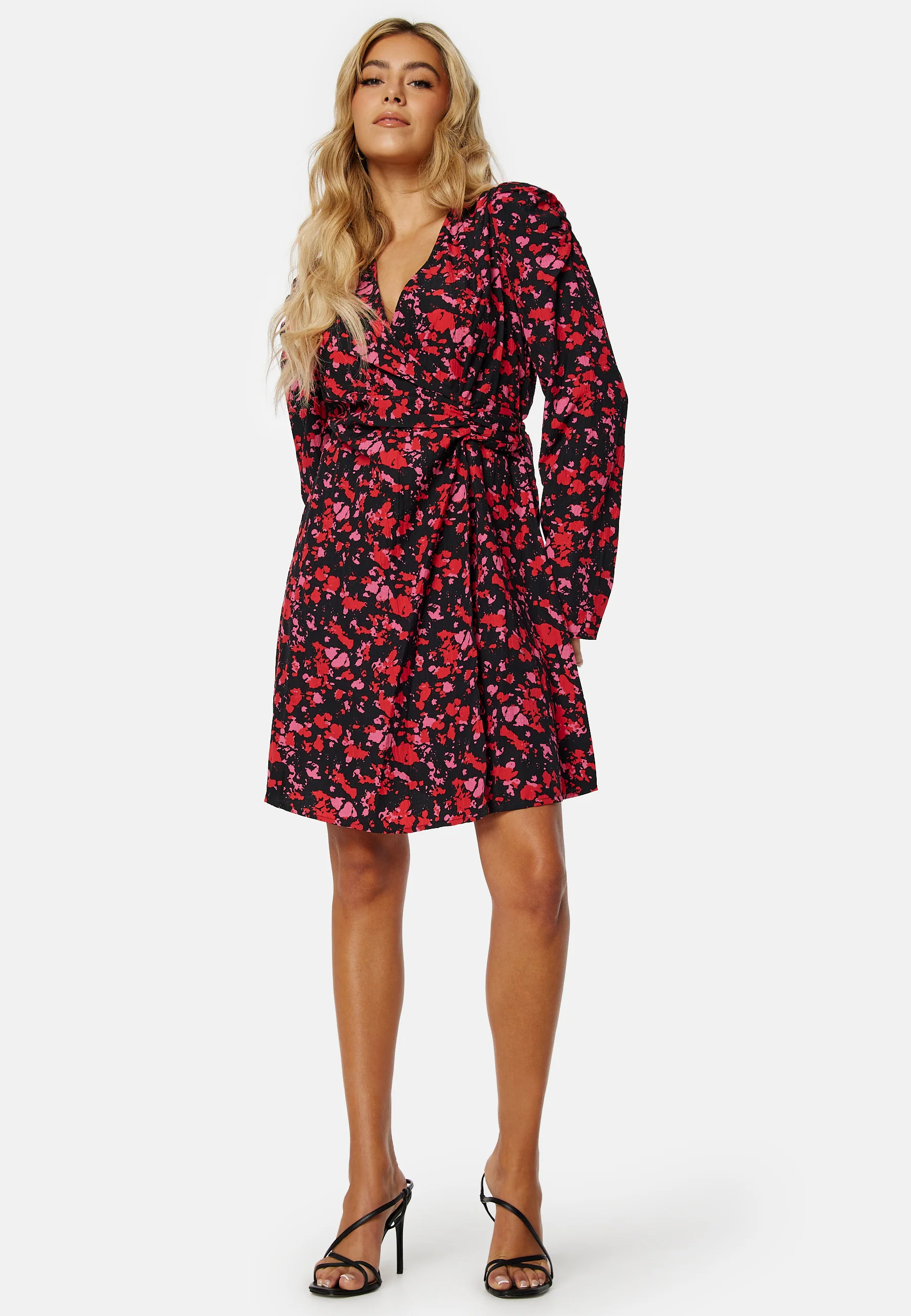 Faline LS Wrap Dress - Image 3