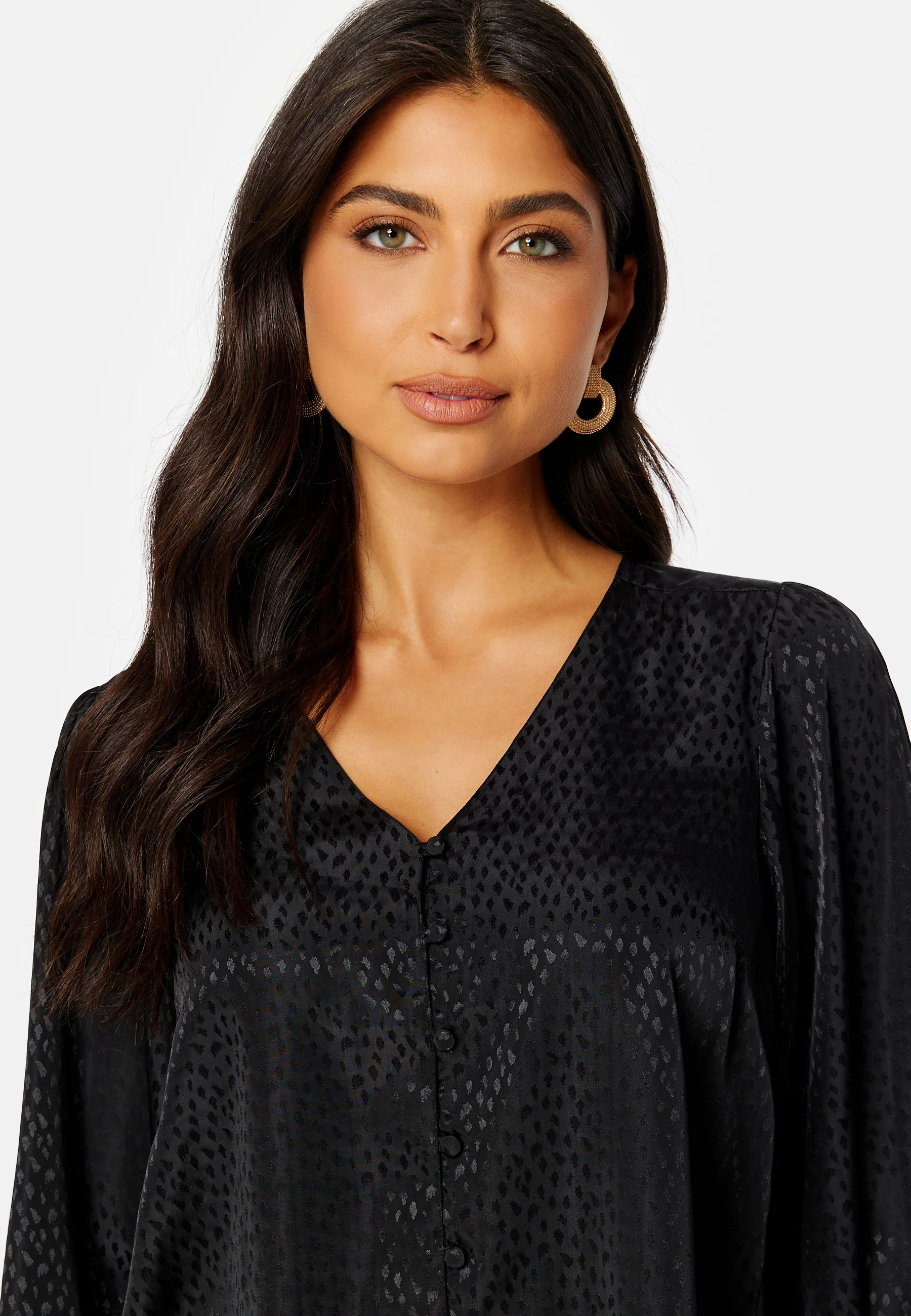 Fallon Jacquard Blouse - Image 4