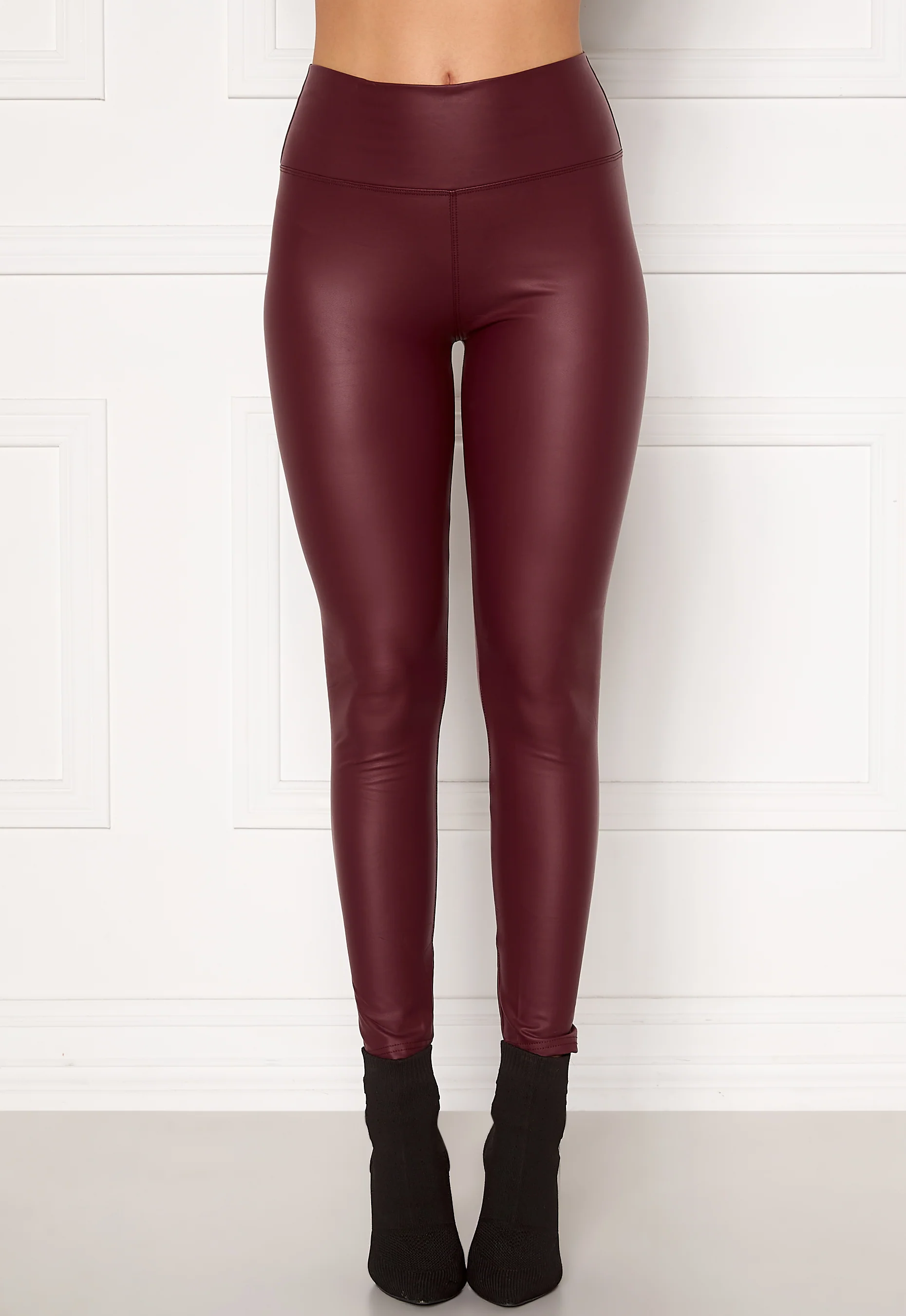 Faux Leather PU Legging - Image 3