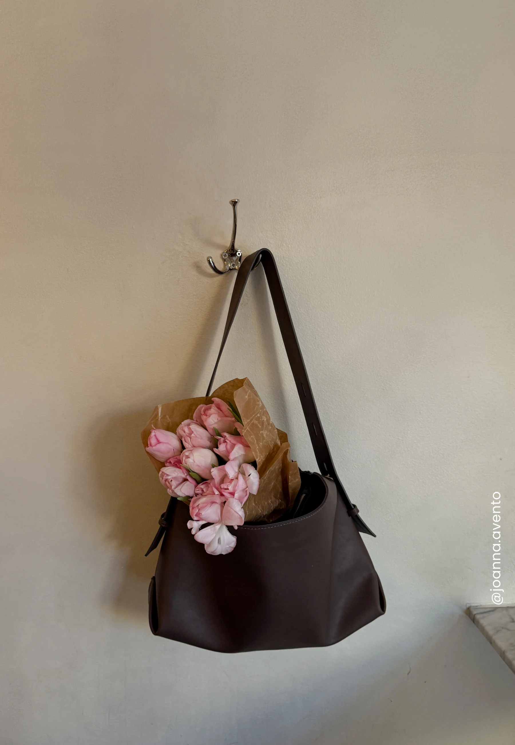Faux Leather Tote Bag - Image 2