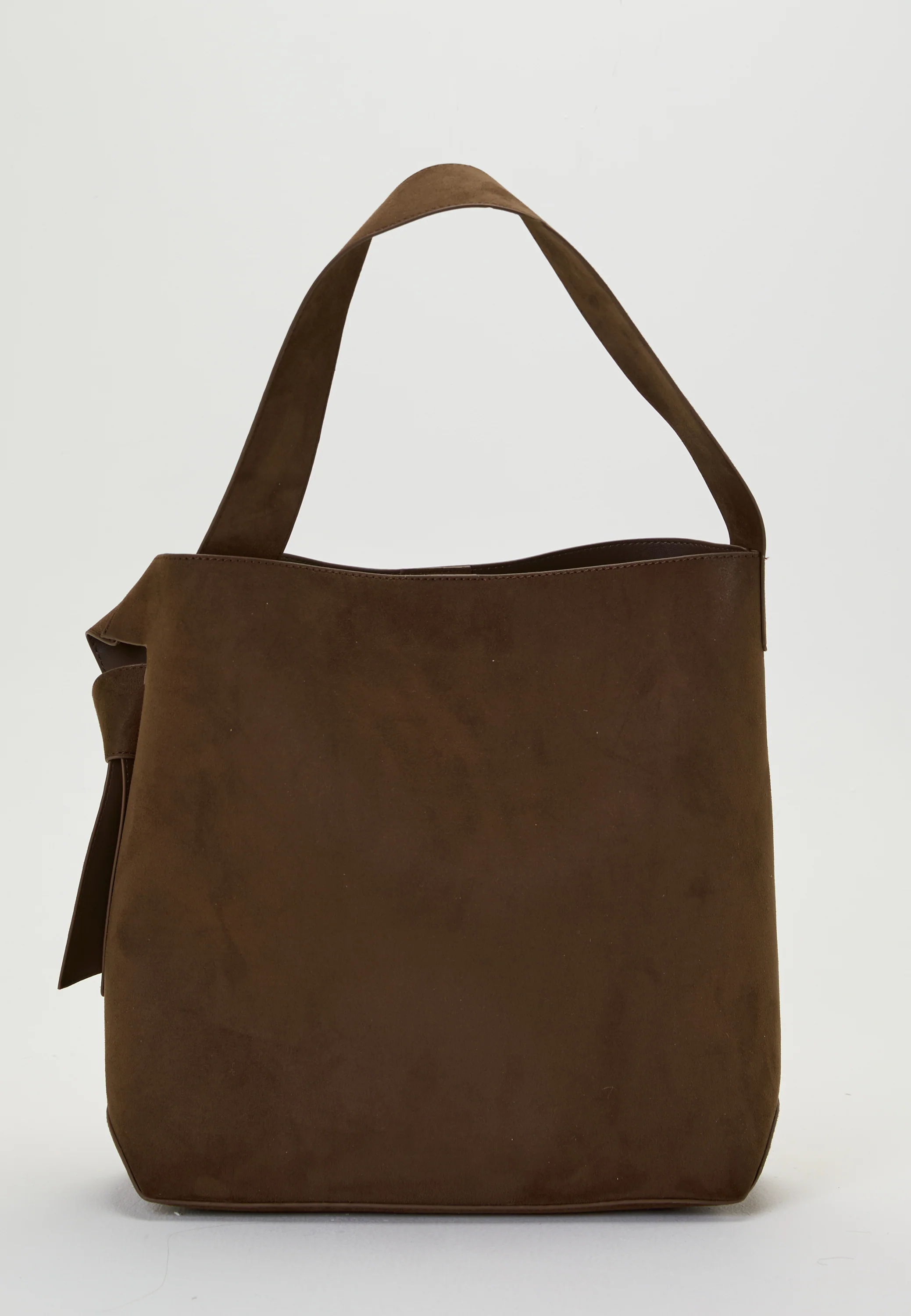 Faux Suede Large Tote Bag - Image 2
