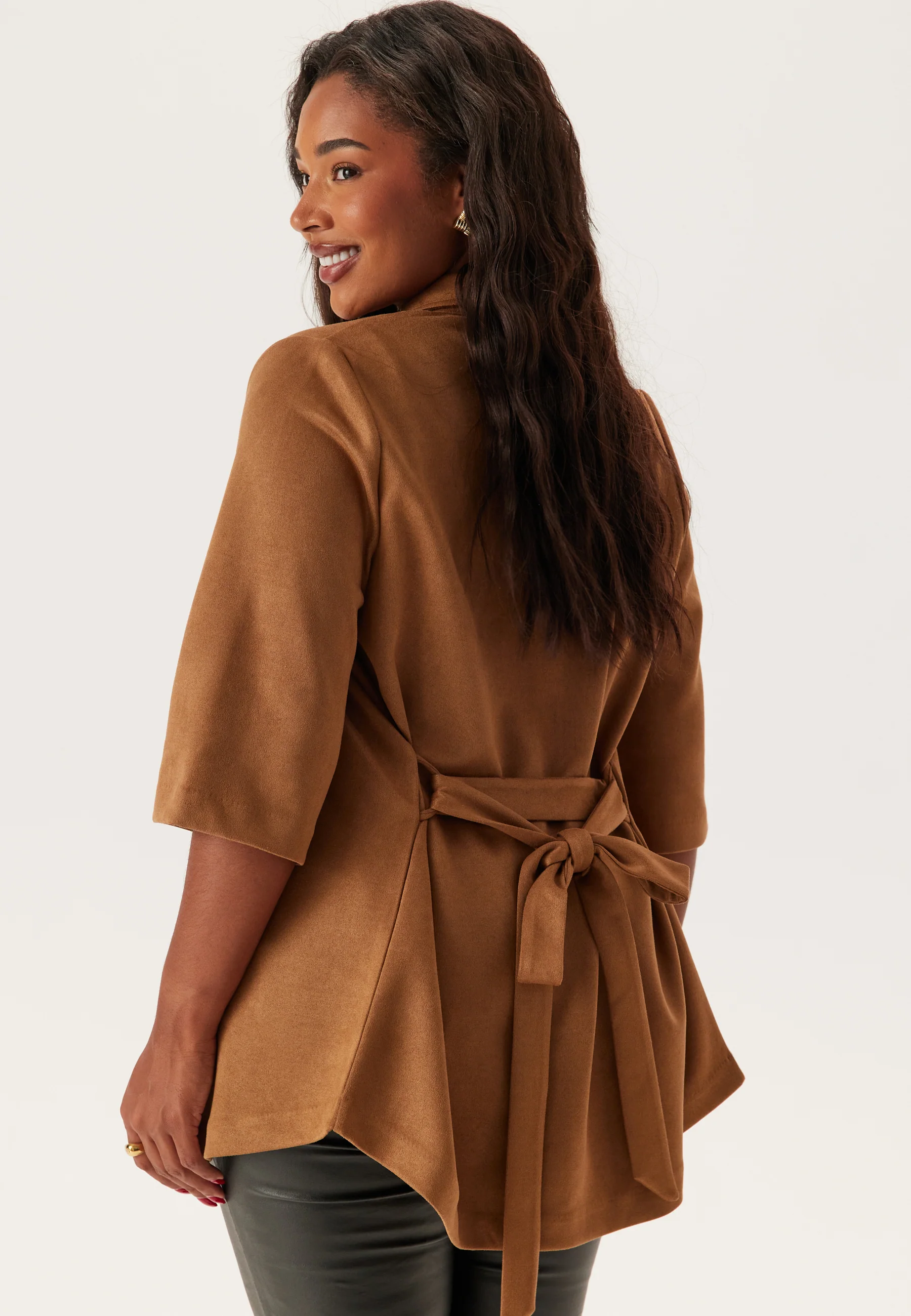 Faux Suede Shirt - Image 8