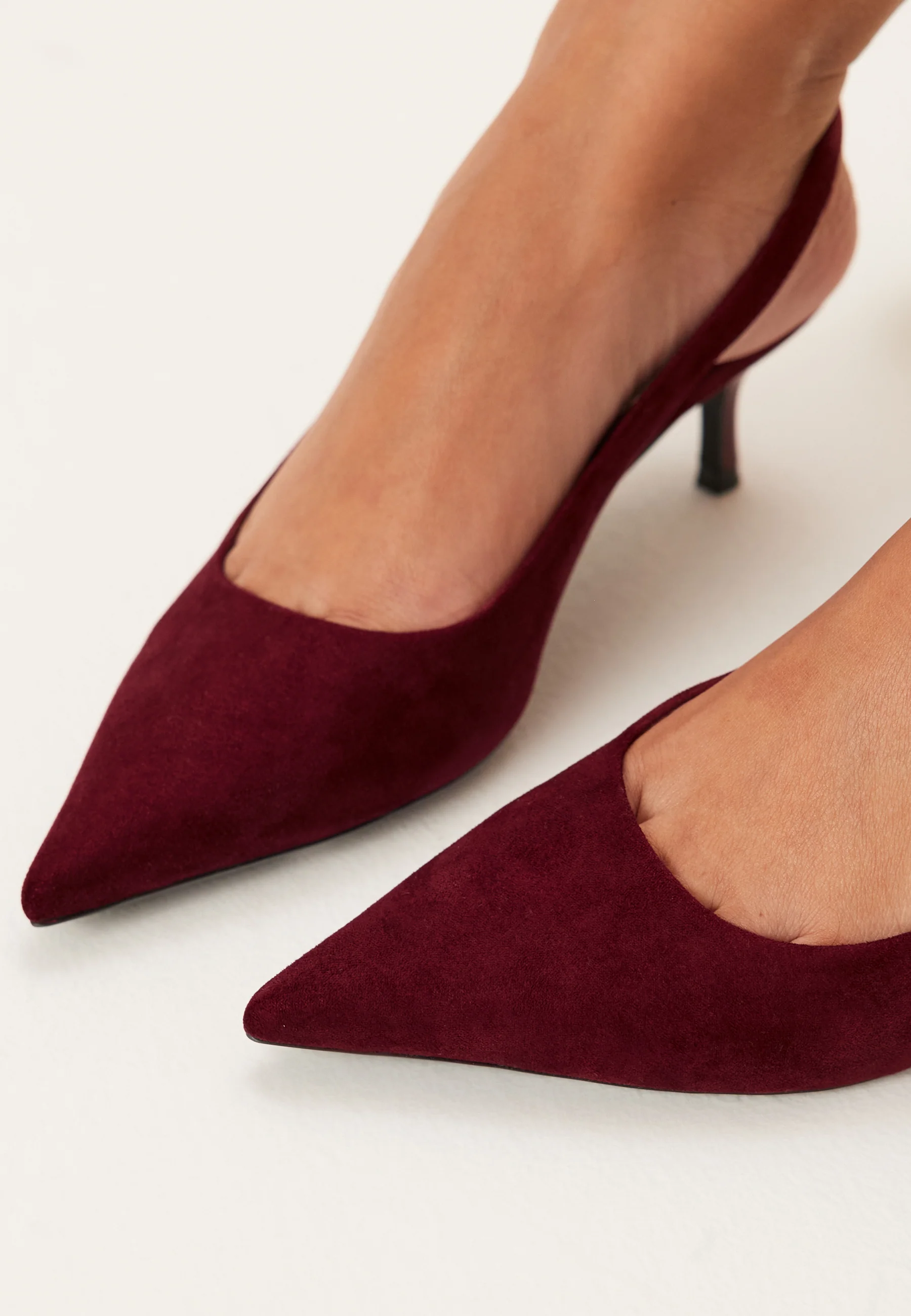 Faux Suede Slingback - Image 4