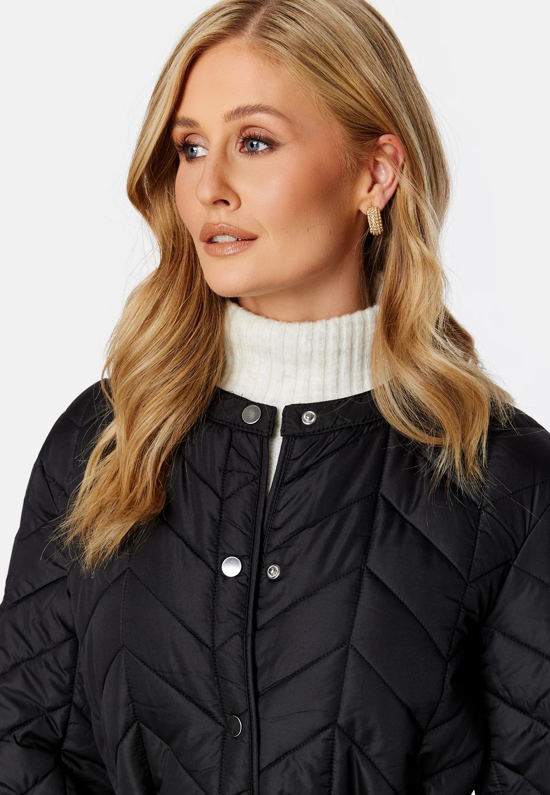 Fawn Long Quilted Jacket - Image 5