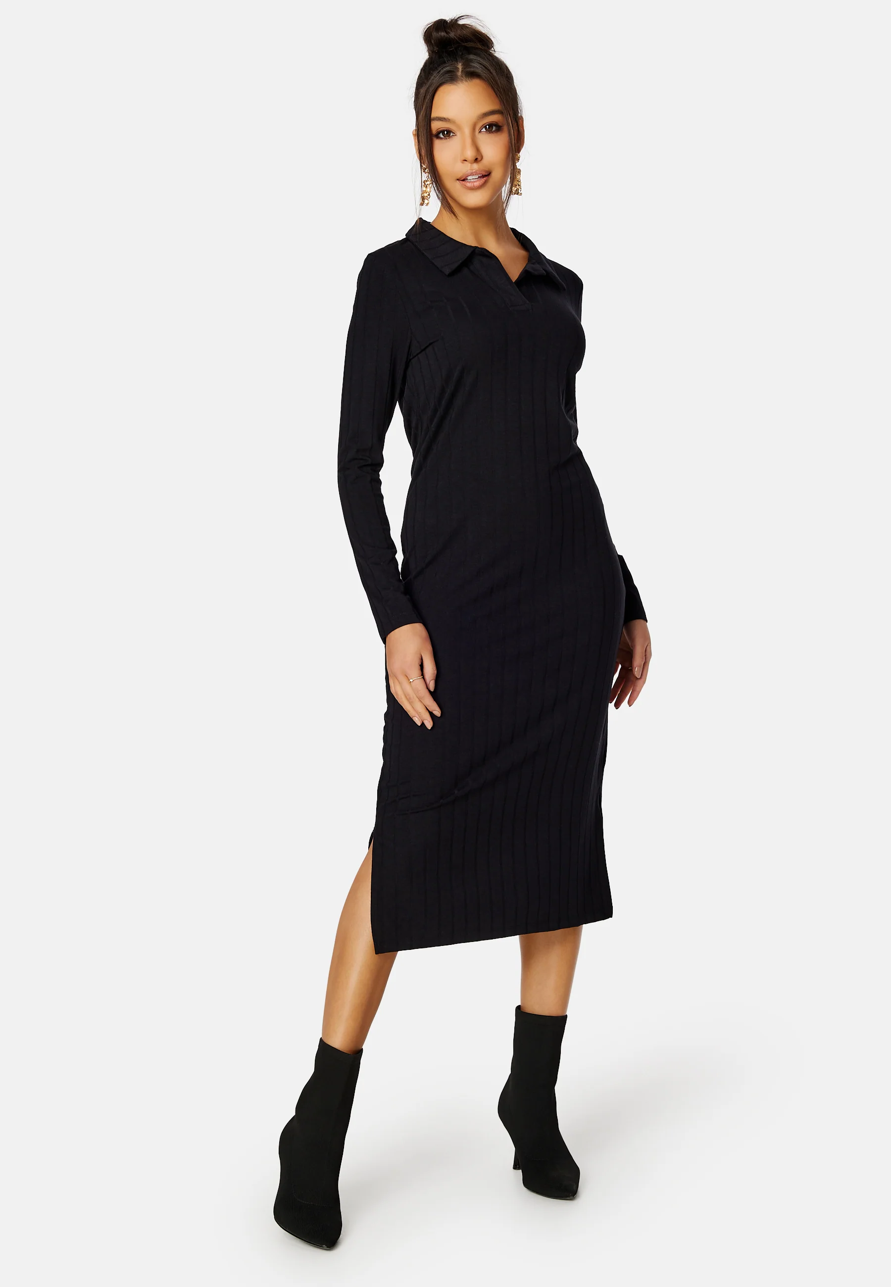 Femke LS Midi Dress