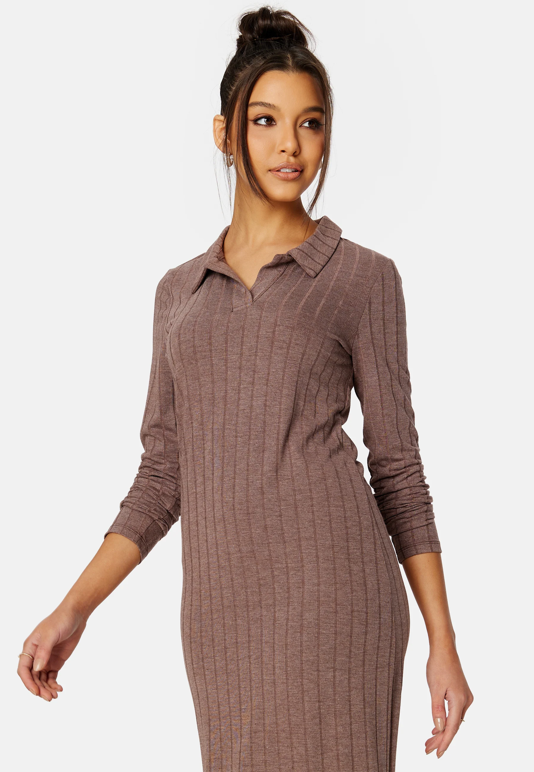 Femke LS Midi Dress - Image 3