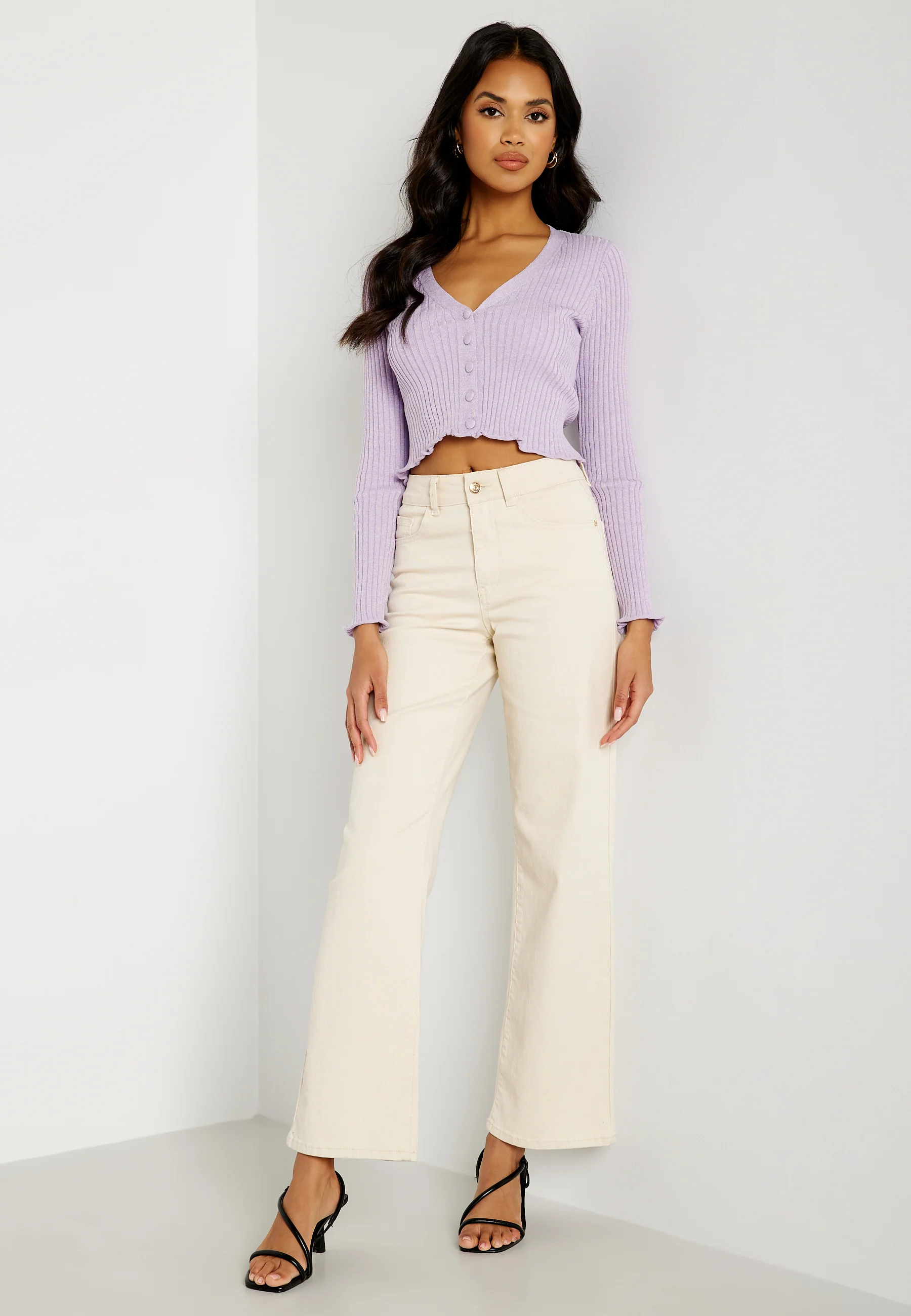 Fibly V-Neck Cardigan - Image 2