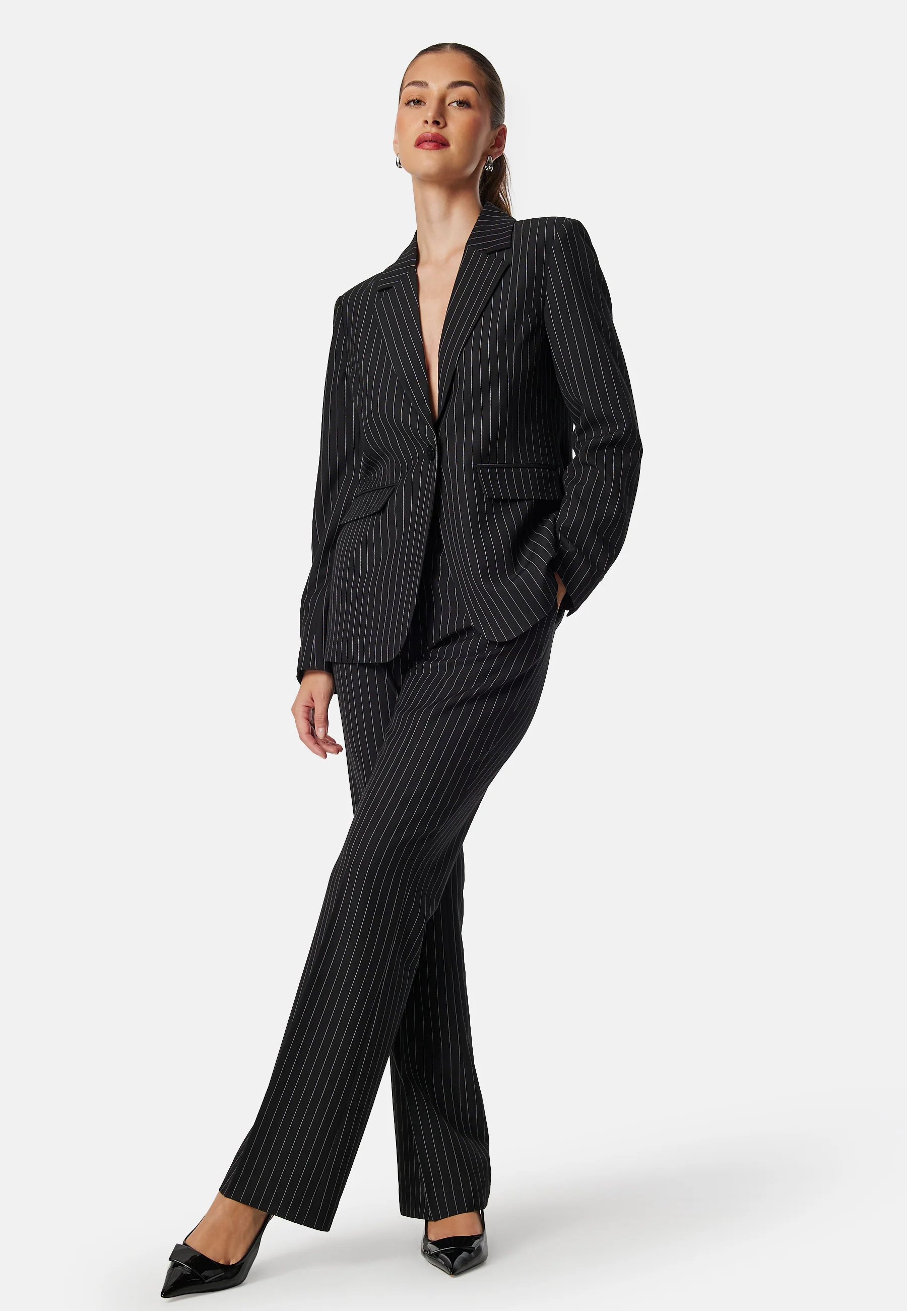 Flared Suit Pants - Image 4