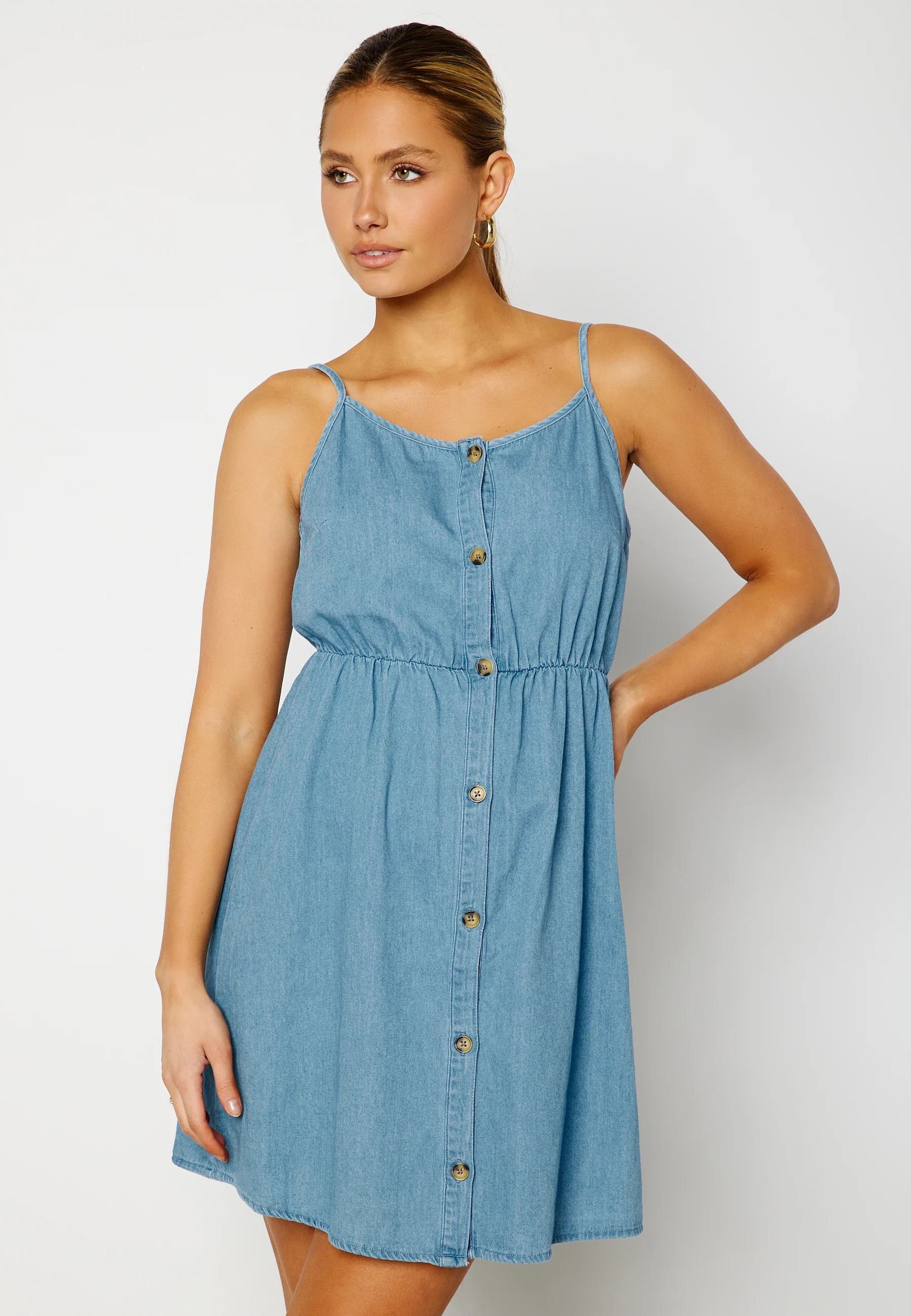Flicka Strap Short Dress