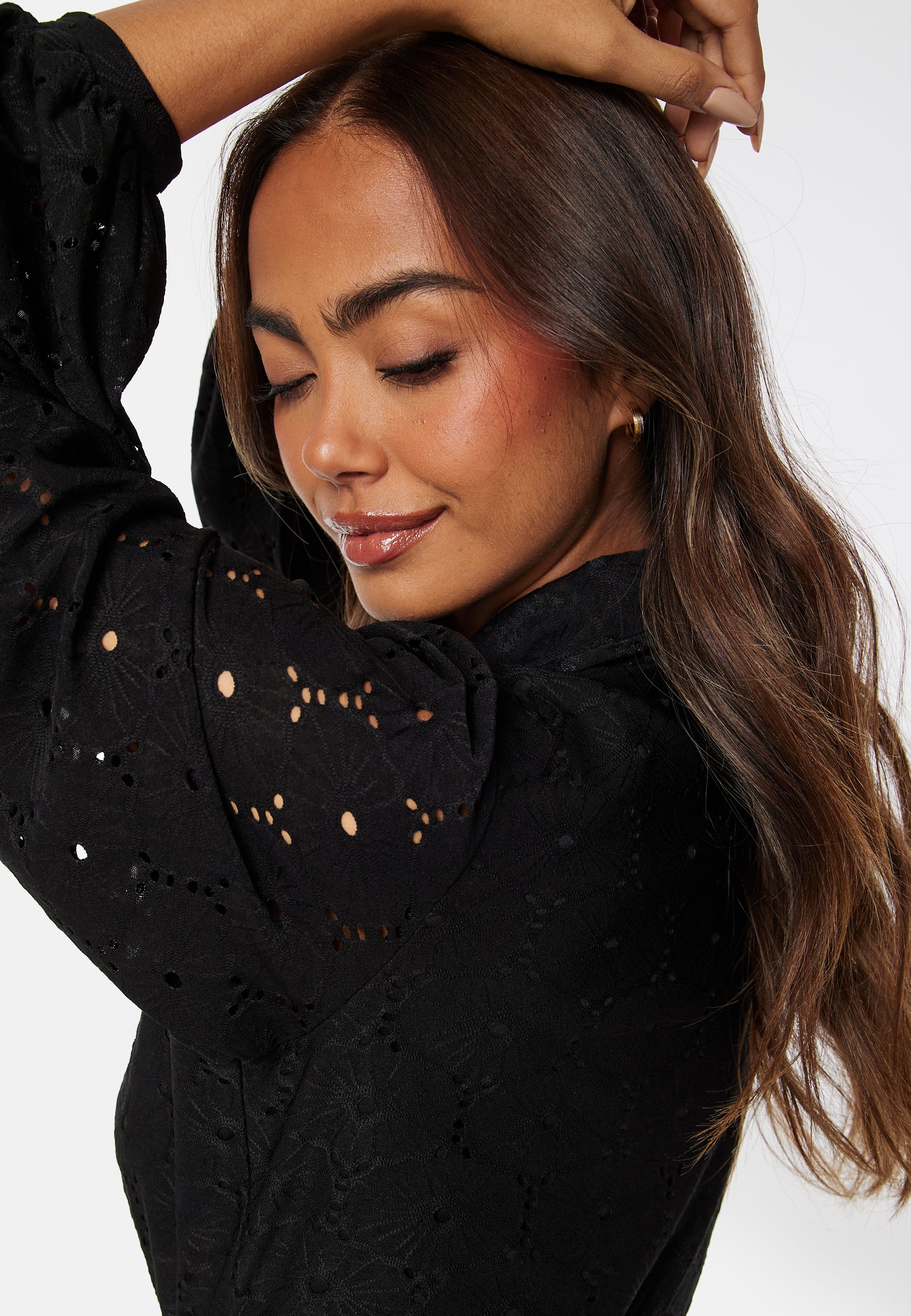 Floral Long Sleeve Dress - Image 4