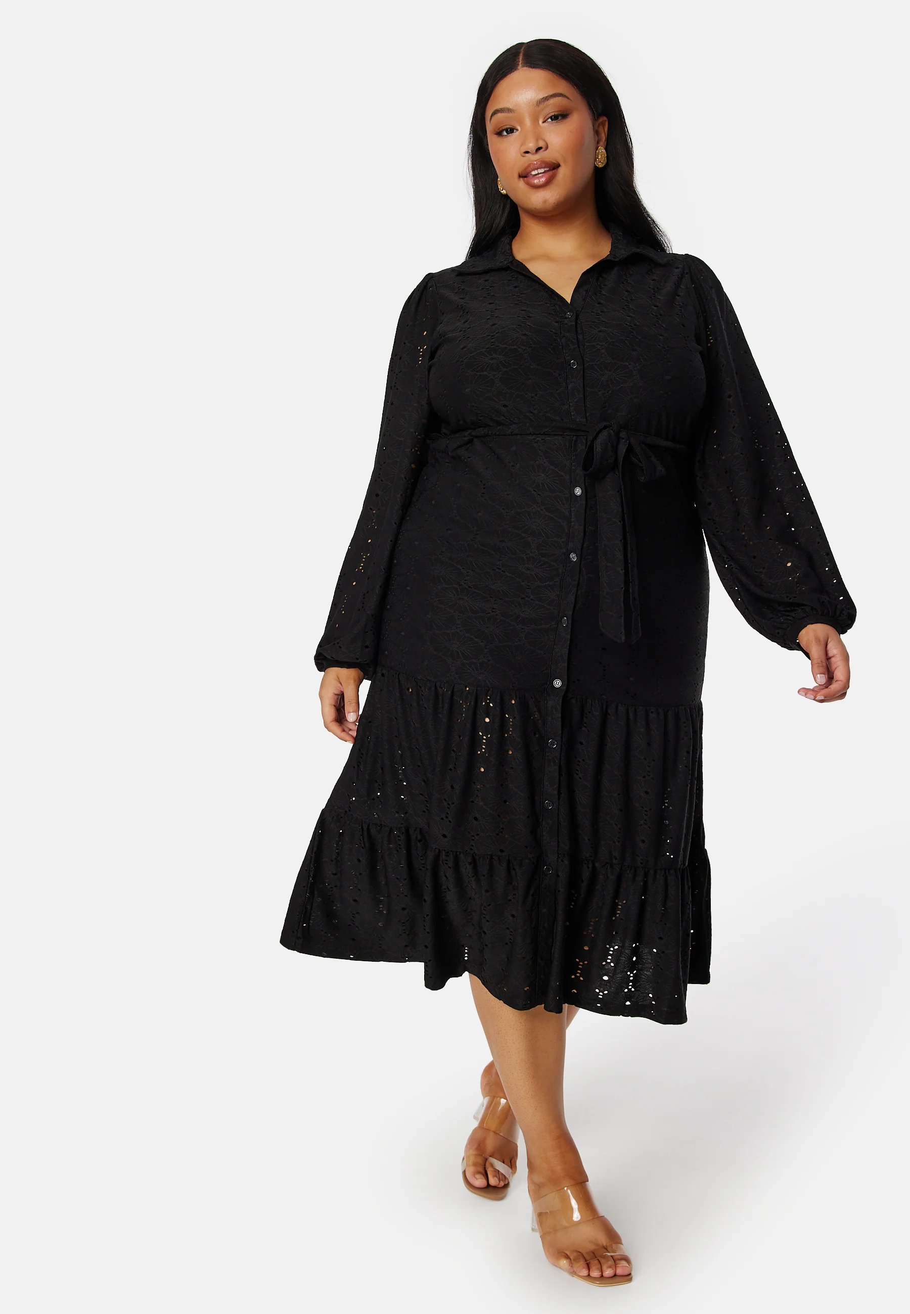 Floral Long Sleeve Dress - Image 5
