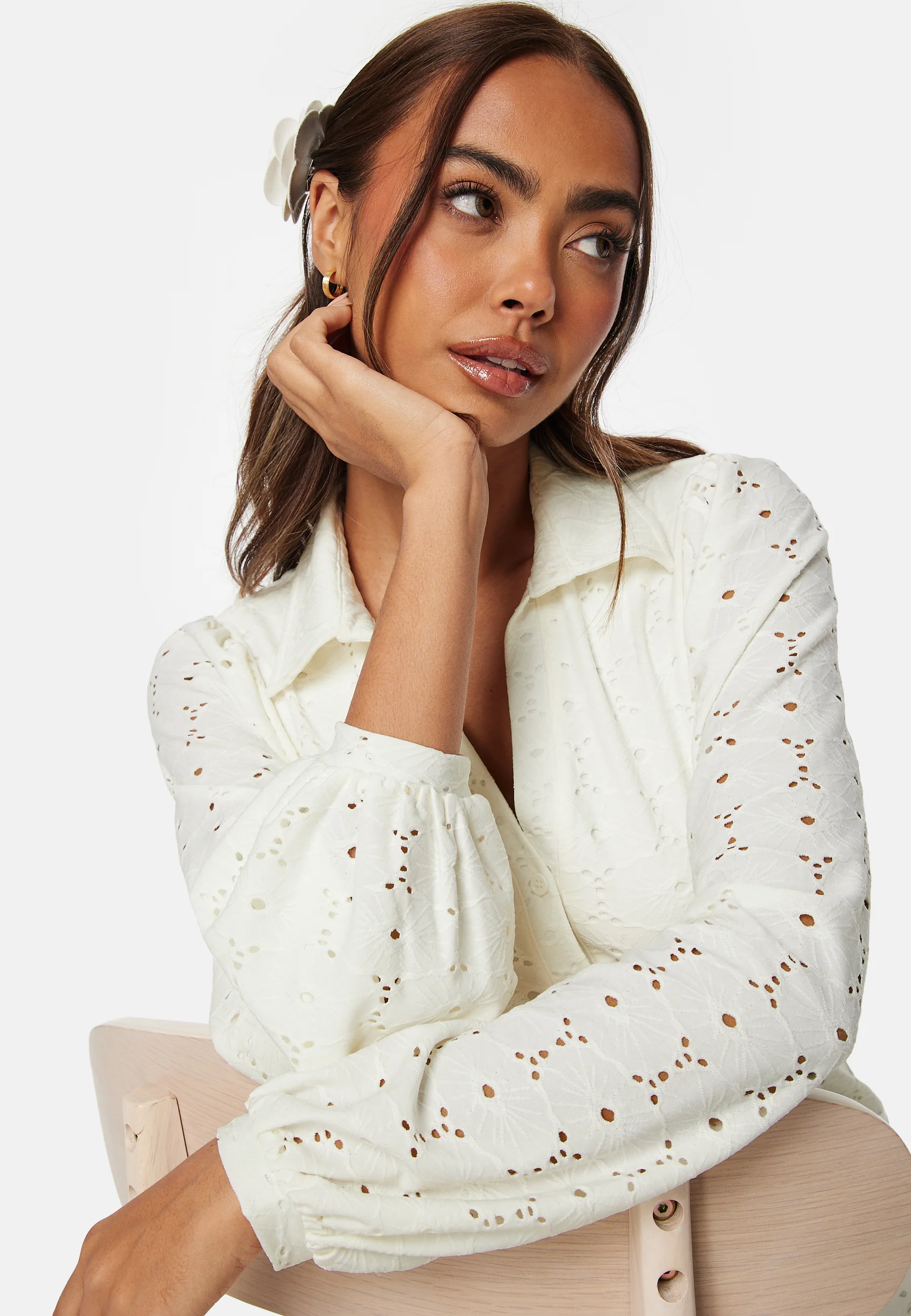 Floral Long Sleeve Dress - Image 4