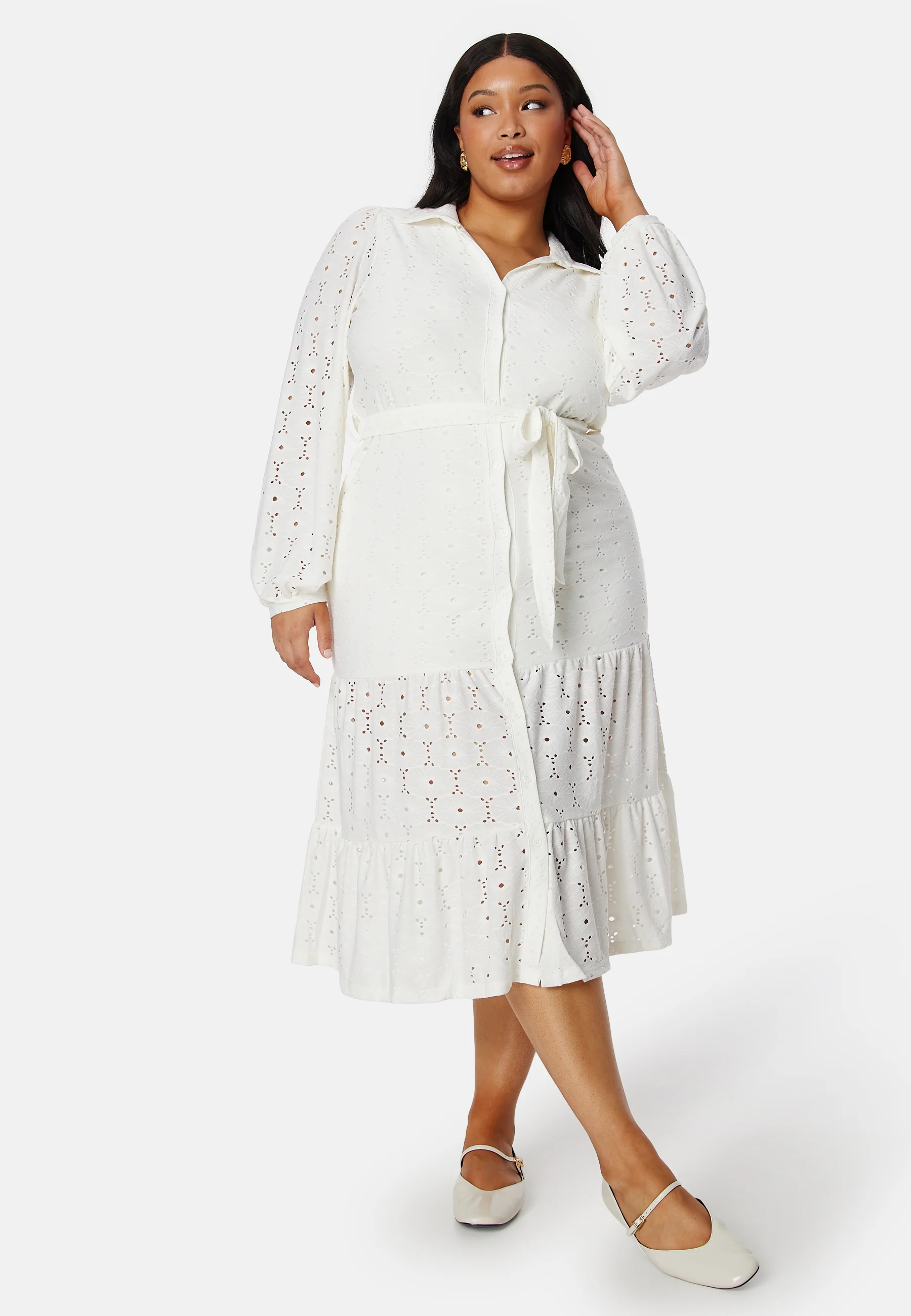 Floral Long Sleeve Dress - Image 5