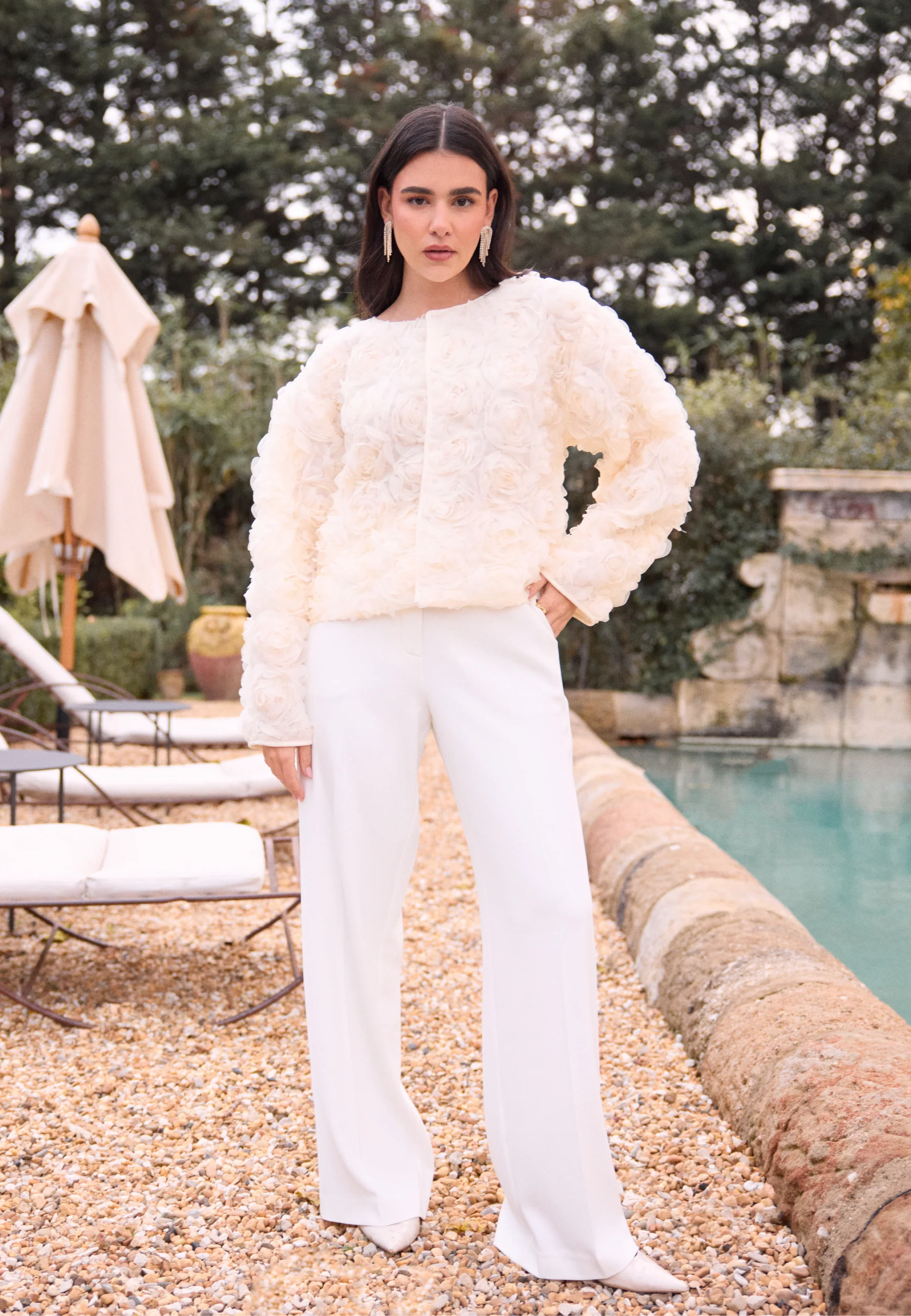 Floral Short Jacket - Image 2