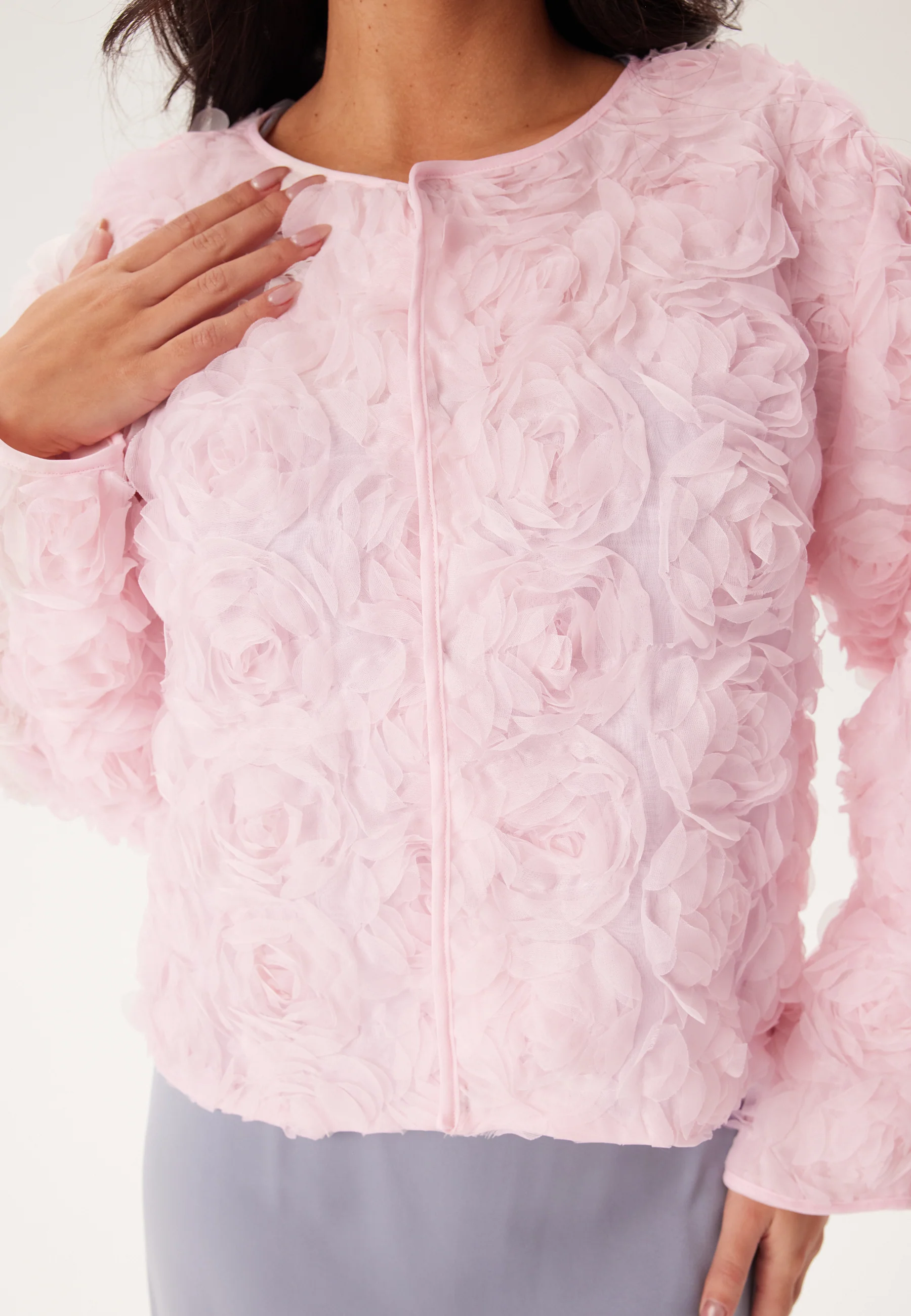 Floral Short Jacket - Image 5