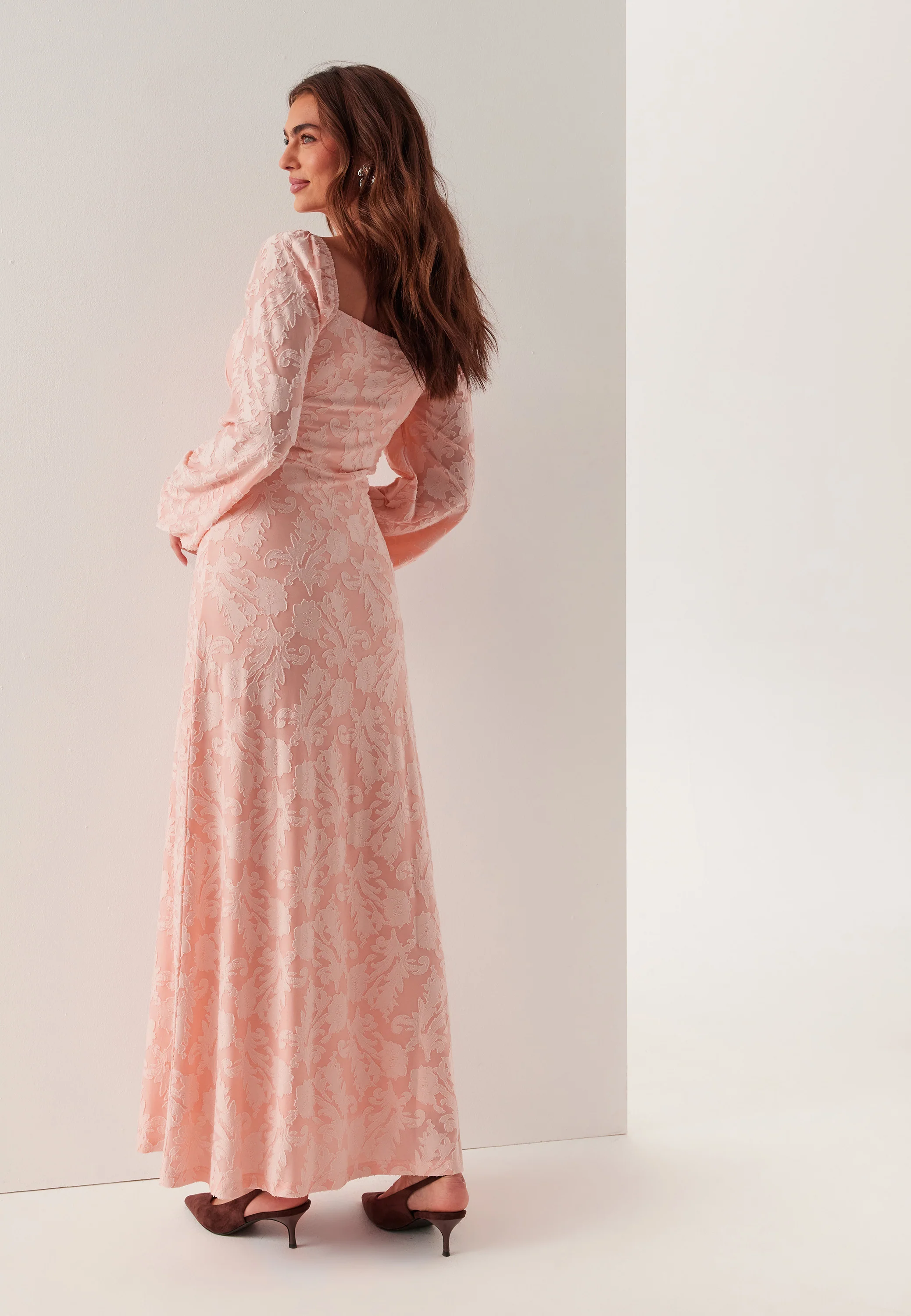Floral Structure Dress - Image 4