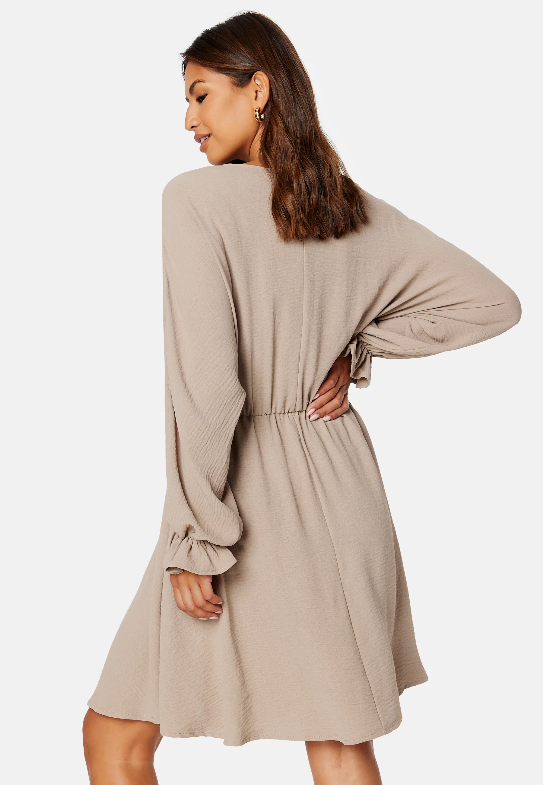 Flore LS O Neck Dress - Image 3