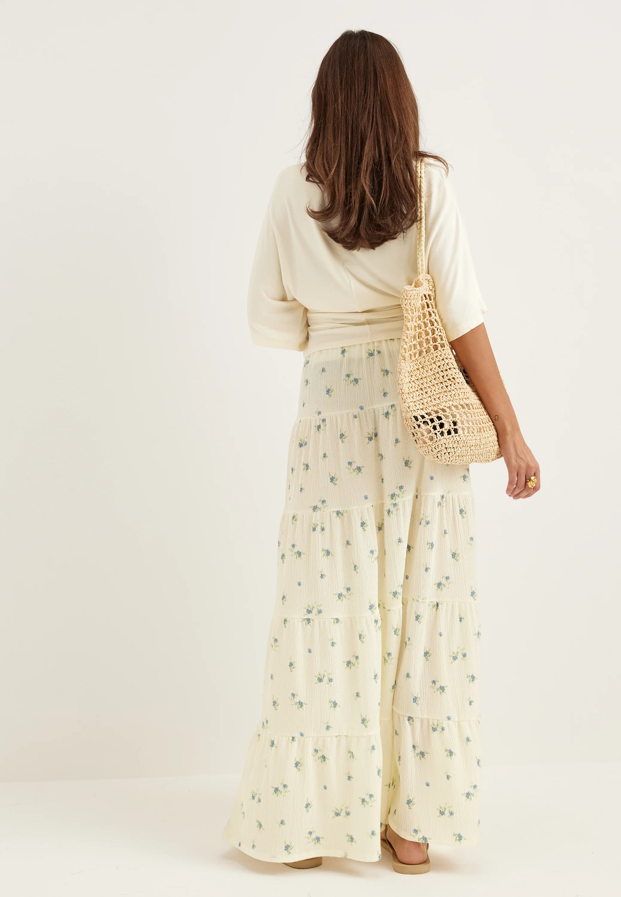 Flounce Maxi Skirt - Image 2