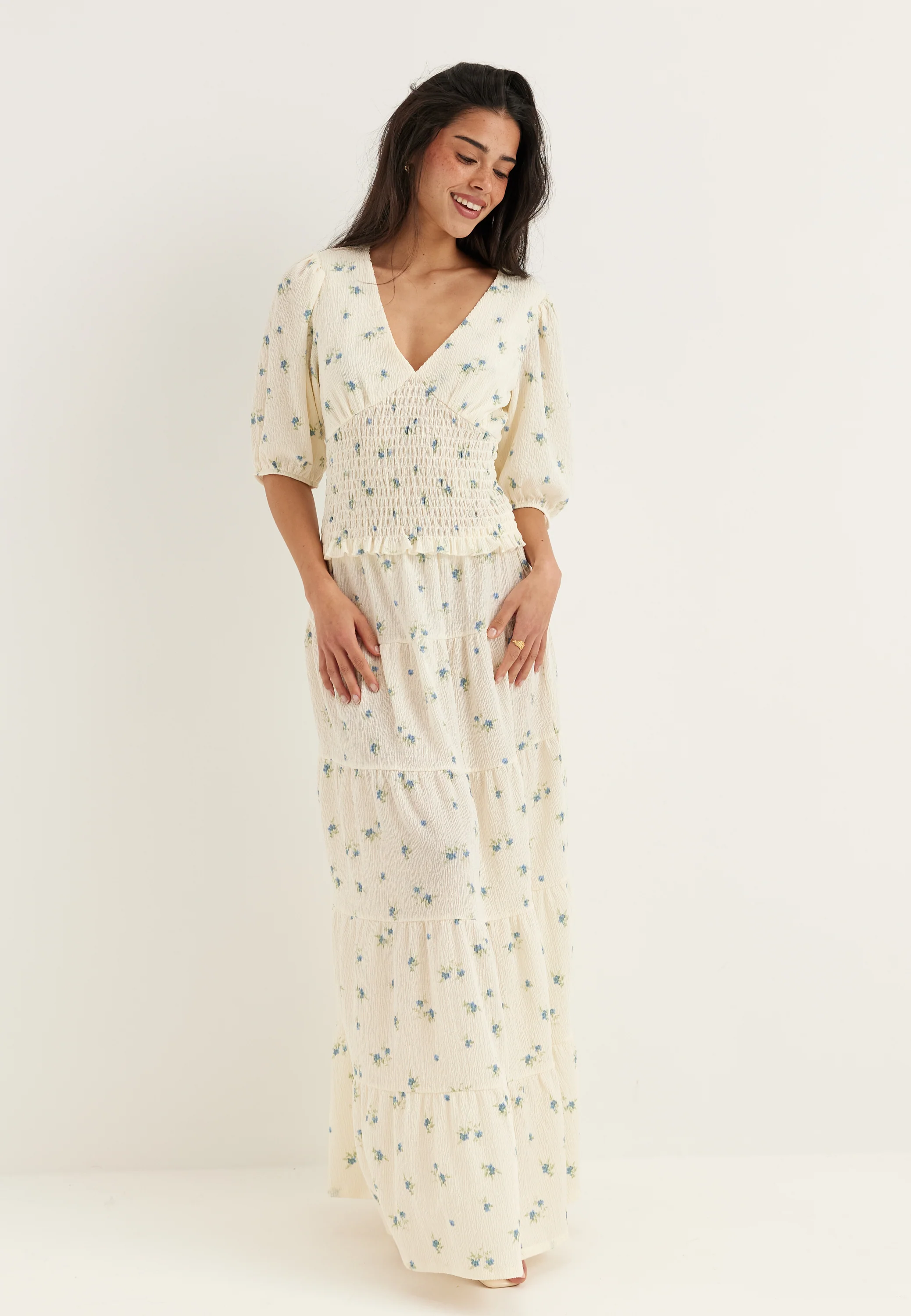 Flounce Maxi Skirt - Image 7