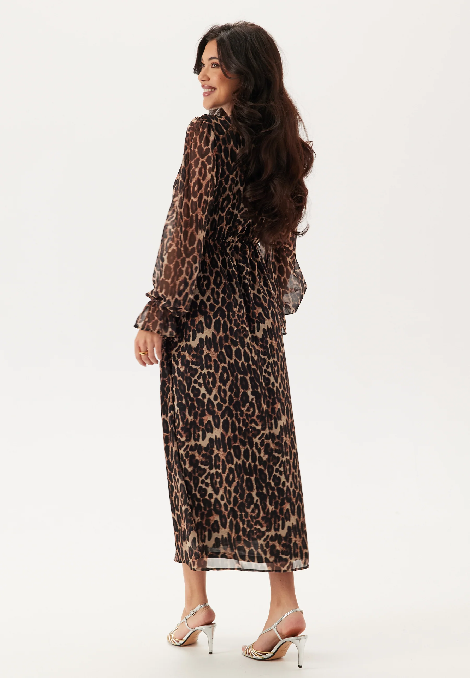 Flounce Midi Dress - Image 2