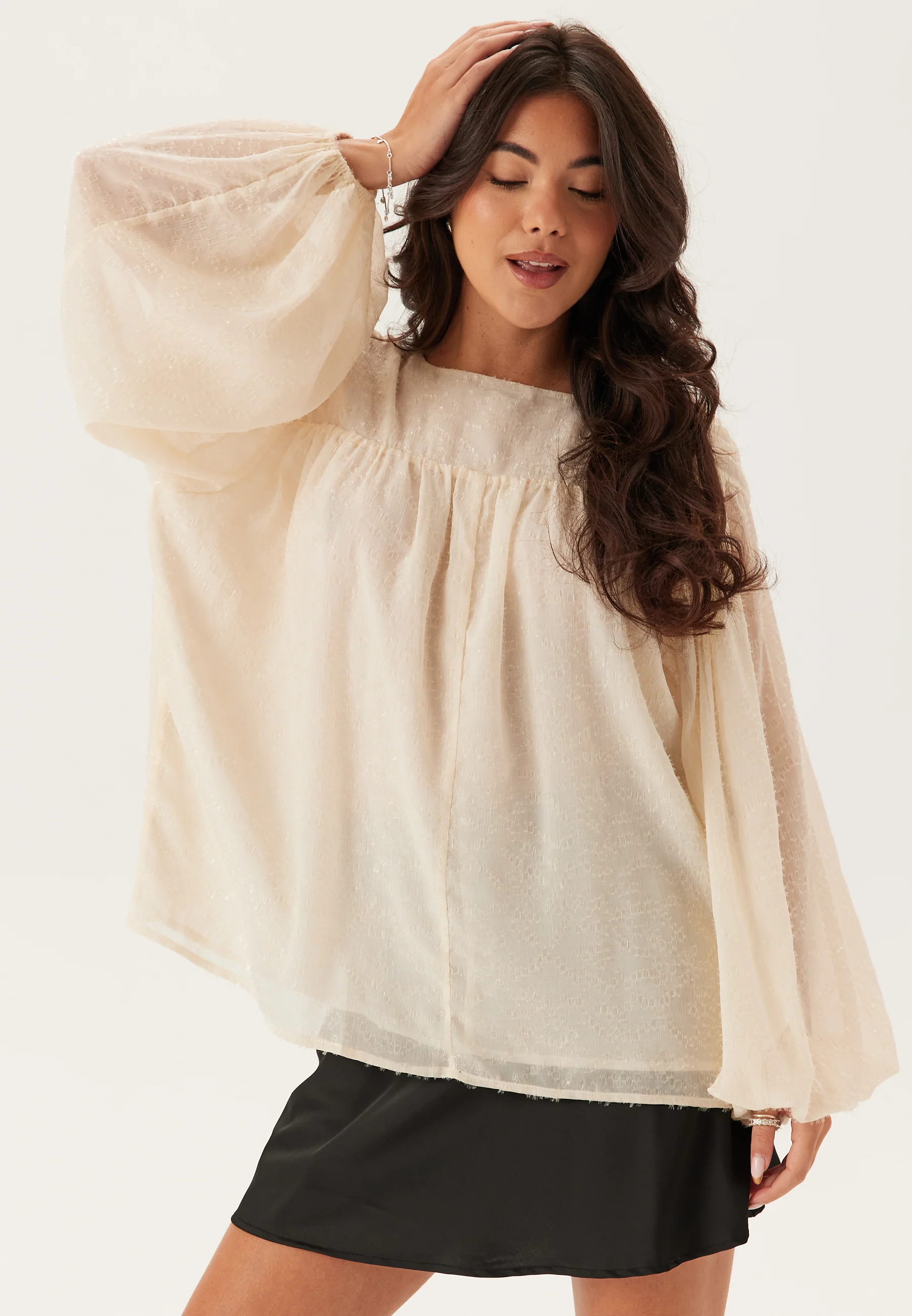 Flowy Chiffon Blouse - Image 4