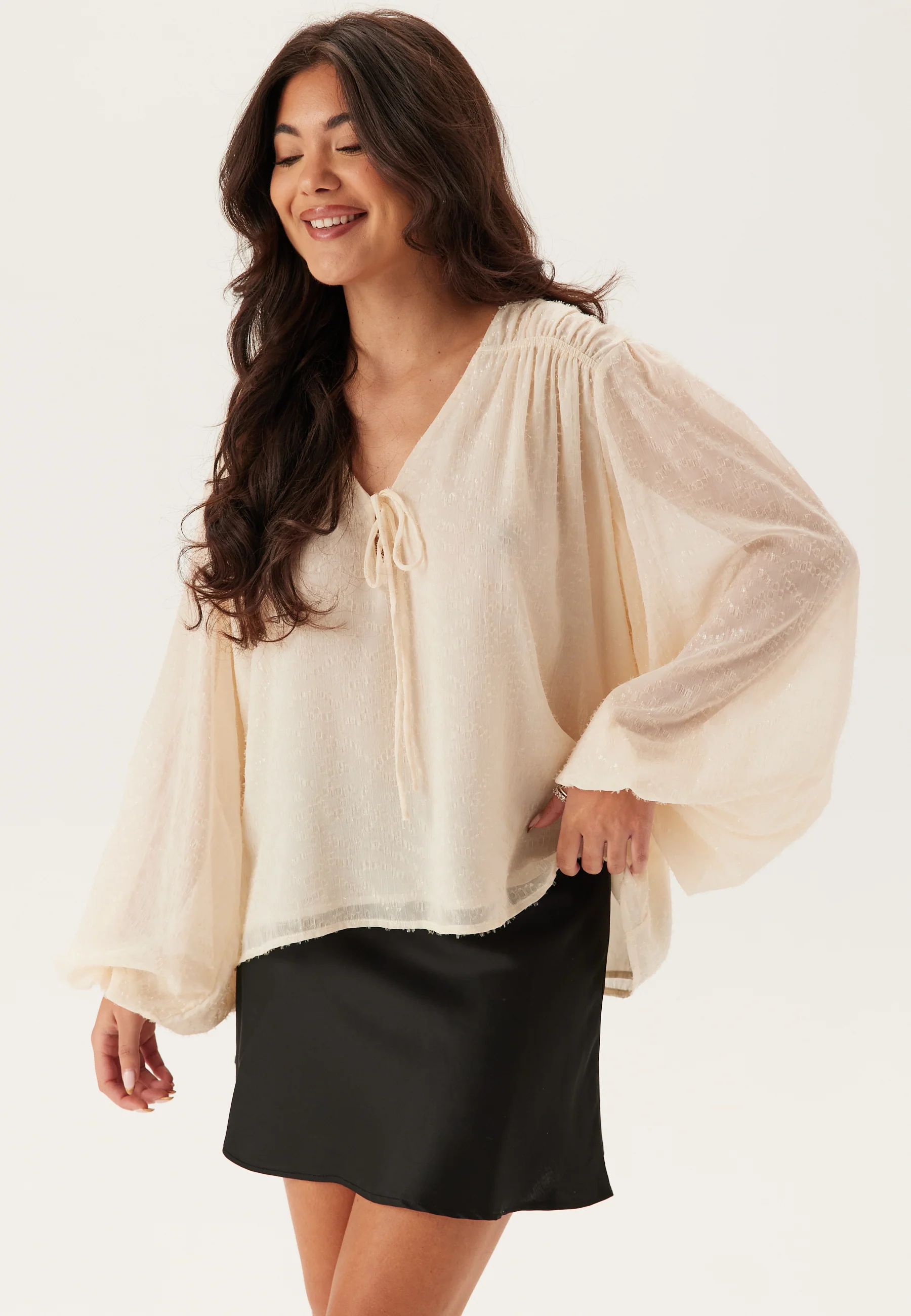 Flowy Chiffon Blouse - Image 6