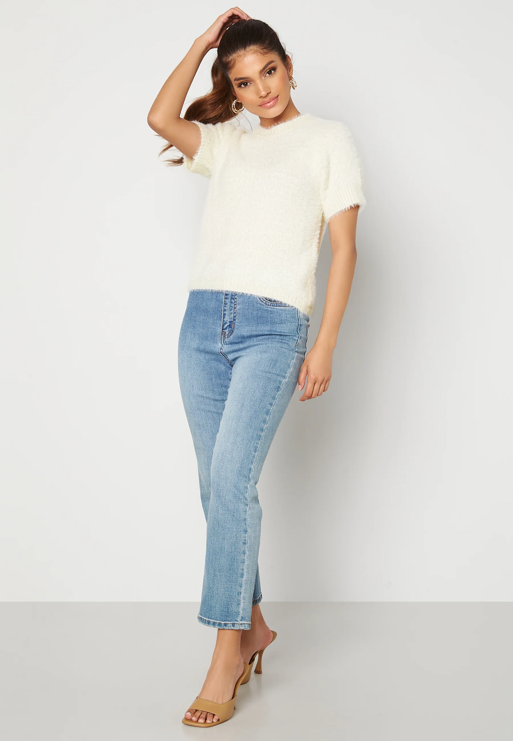 Fluffy Knit Top - Image 2