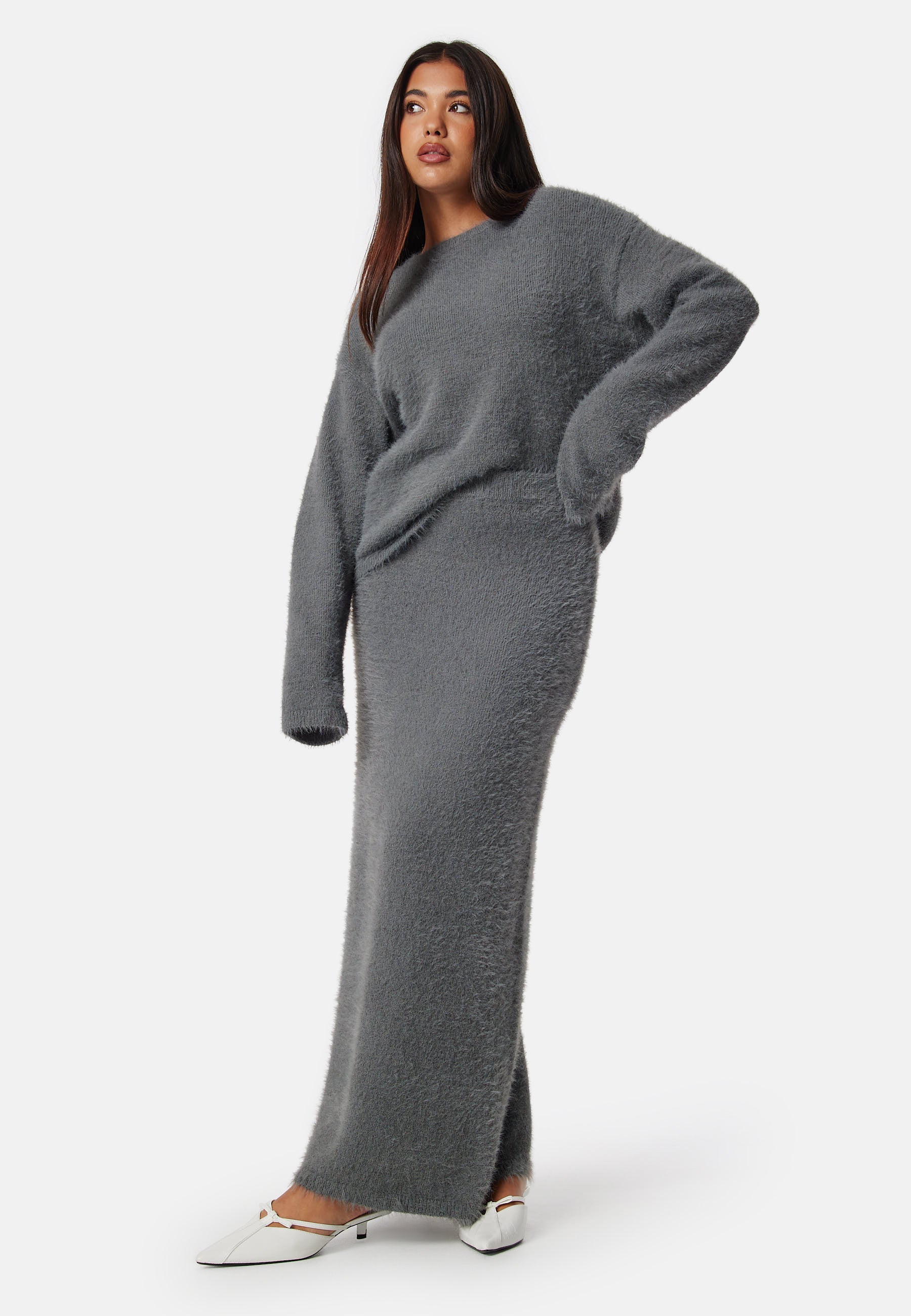 Fluffy Knitted Sweater - Image 6