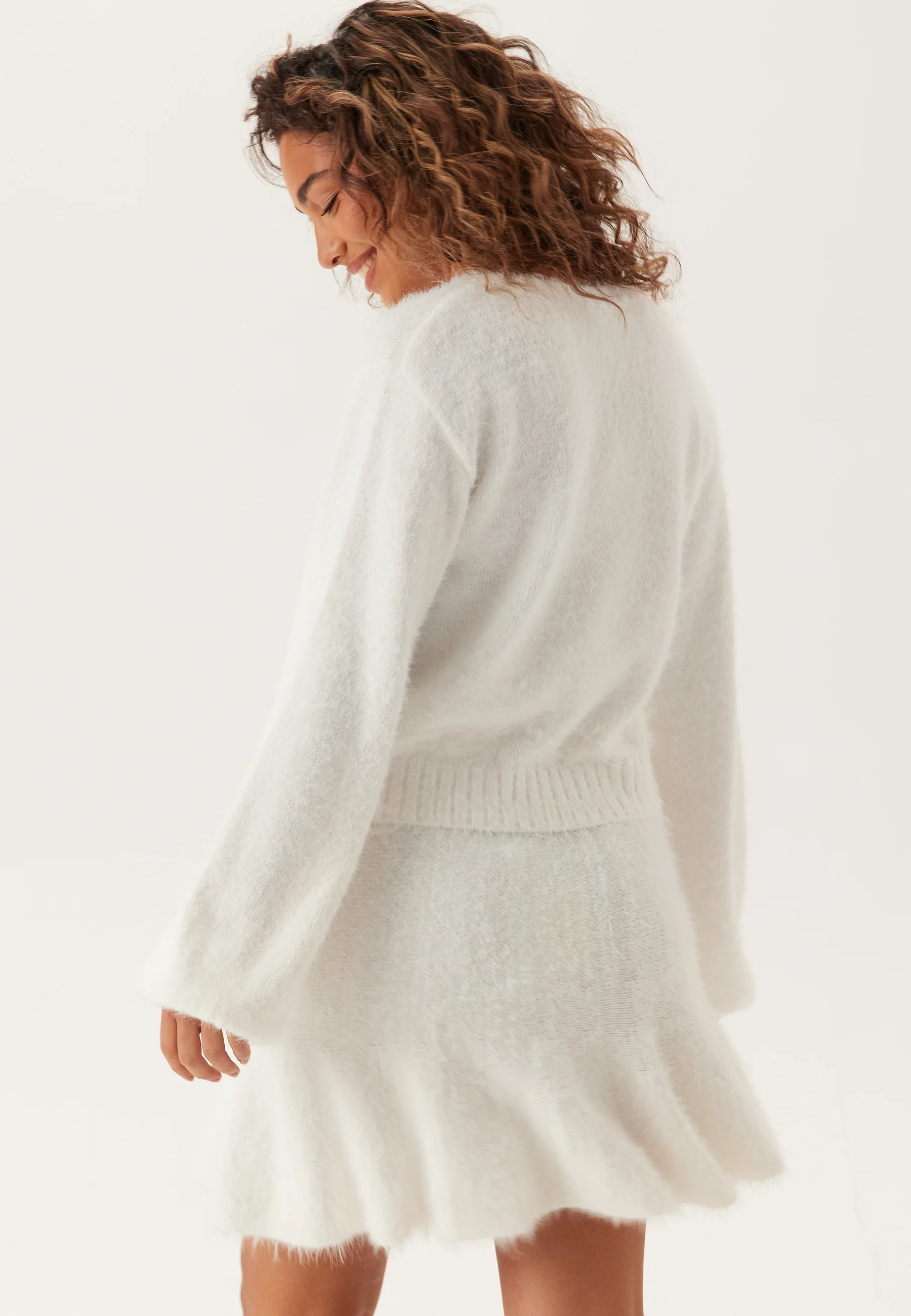 Fluffy Knitted Sweater - Image 6