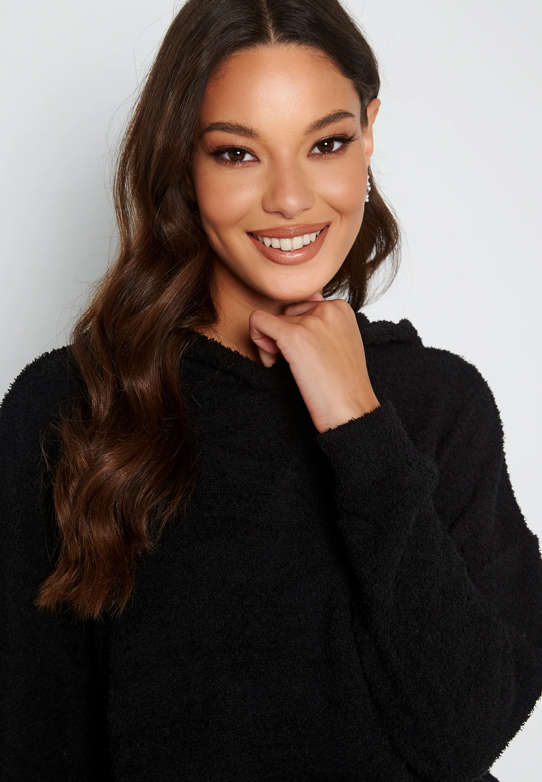Fluffy L/S Hood Top - Image 4