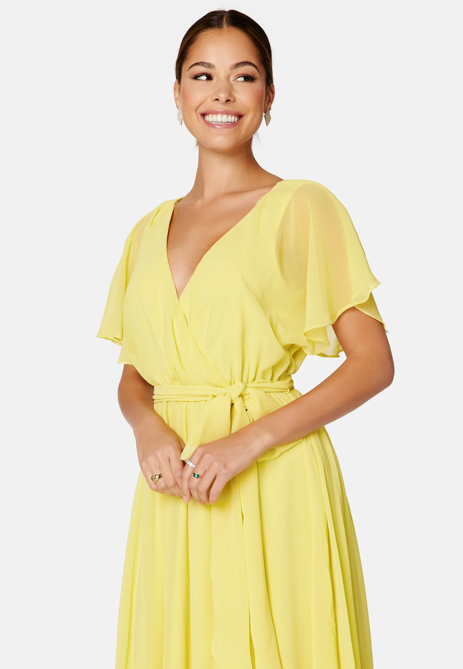 Flutter Chiffon Maxi Dress - Image 3