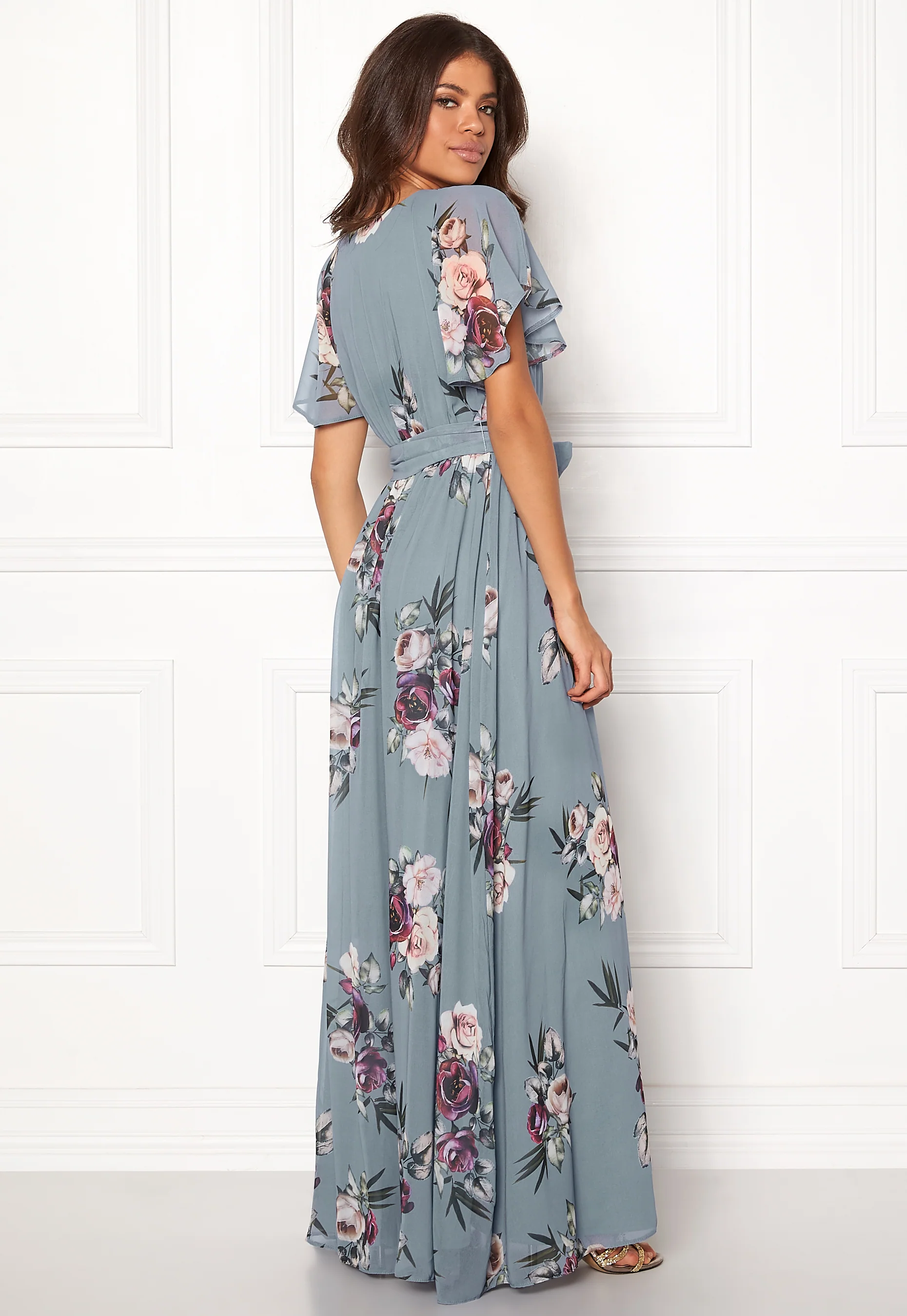 Flutter Floral Maxi Dress - Image 2