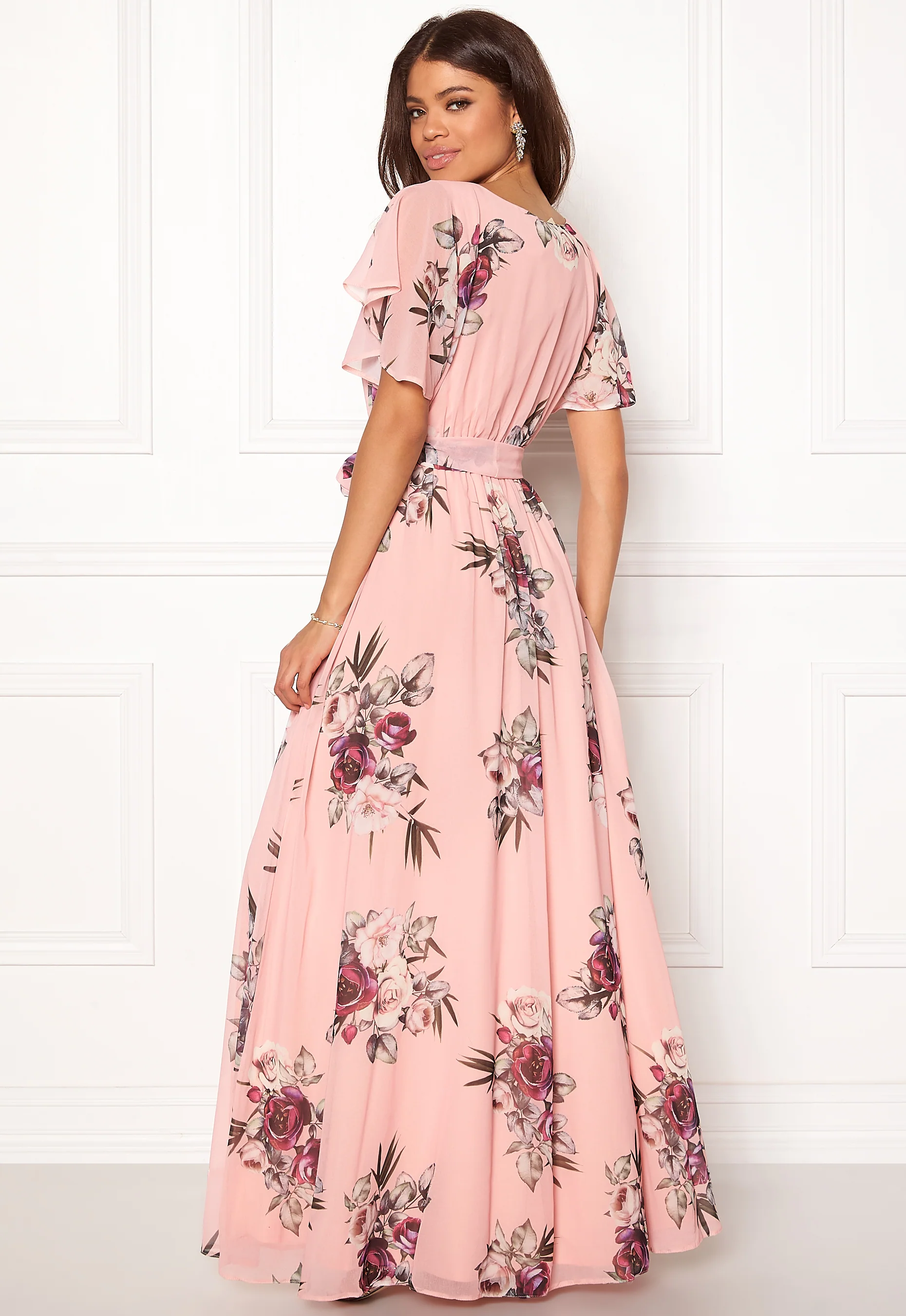 Flutter Floral Maxi Dress - Image 2