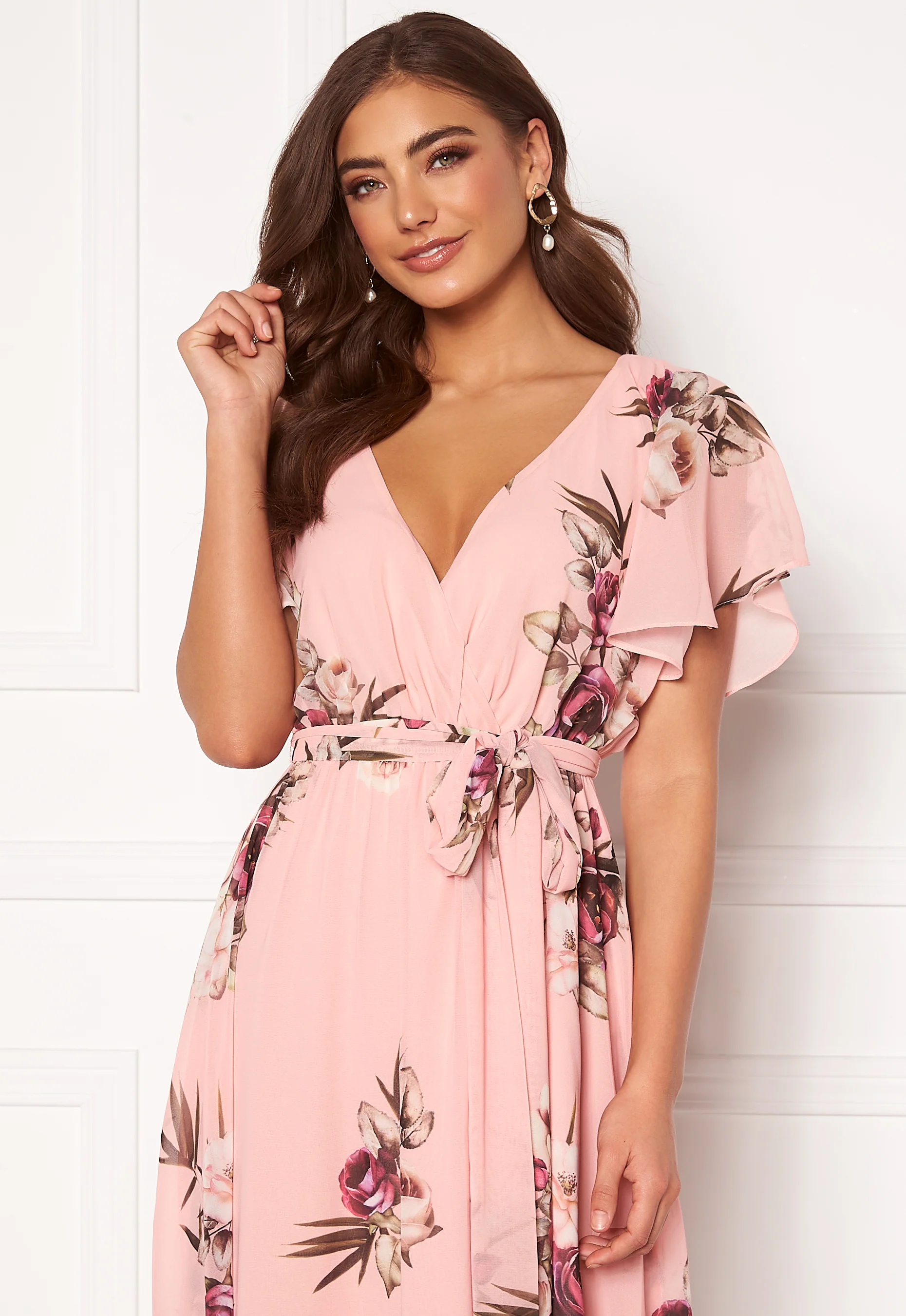 Flutter Floral Midi Dress - Image 4