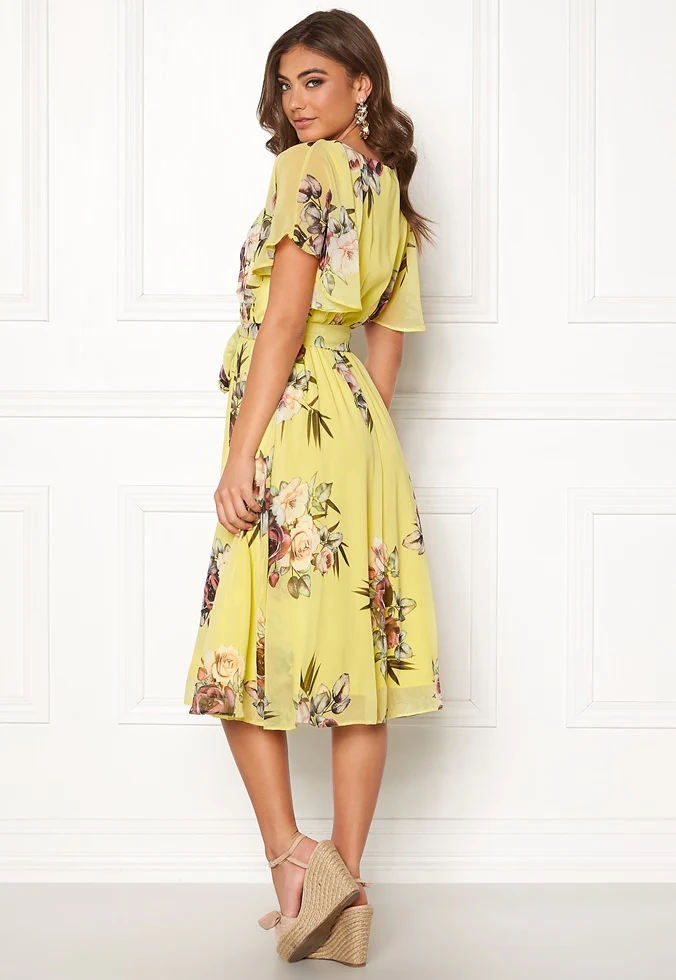 Flutter Floral Midi Dress - Image 2