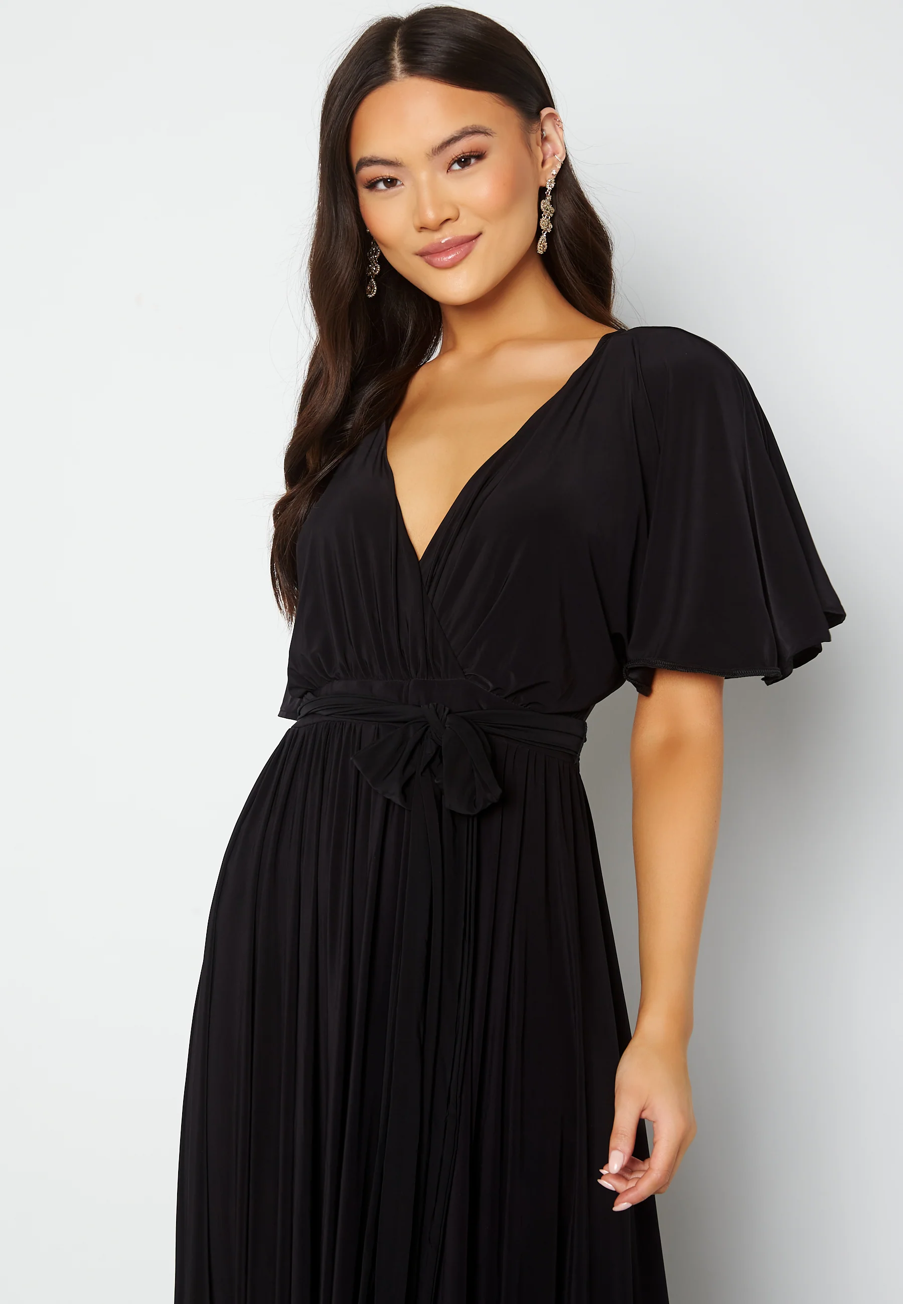 Flutter Sleeve Maxi Dress - Image 3