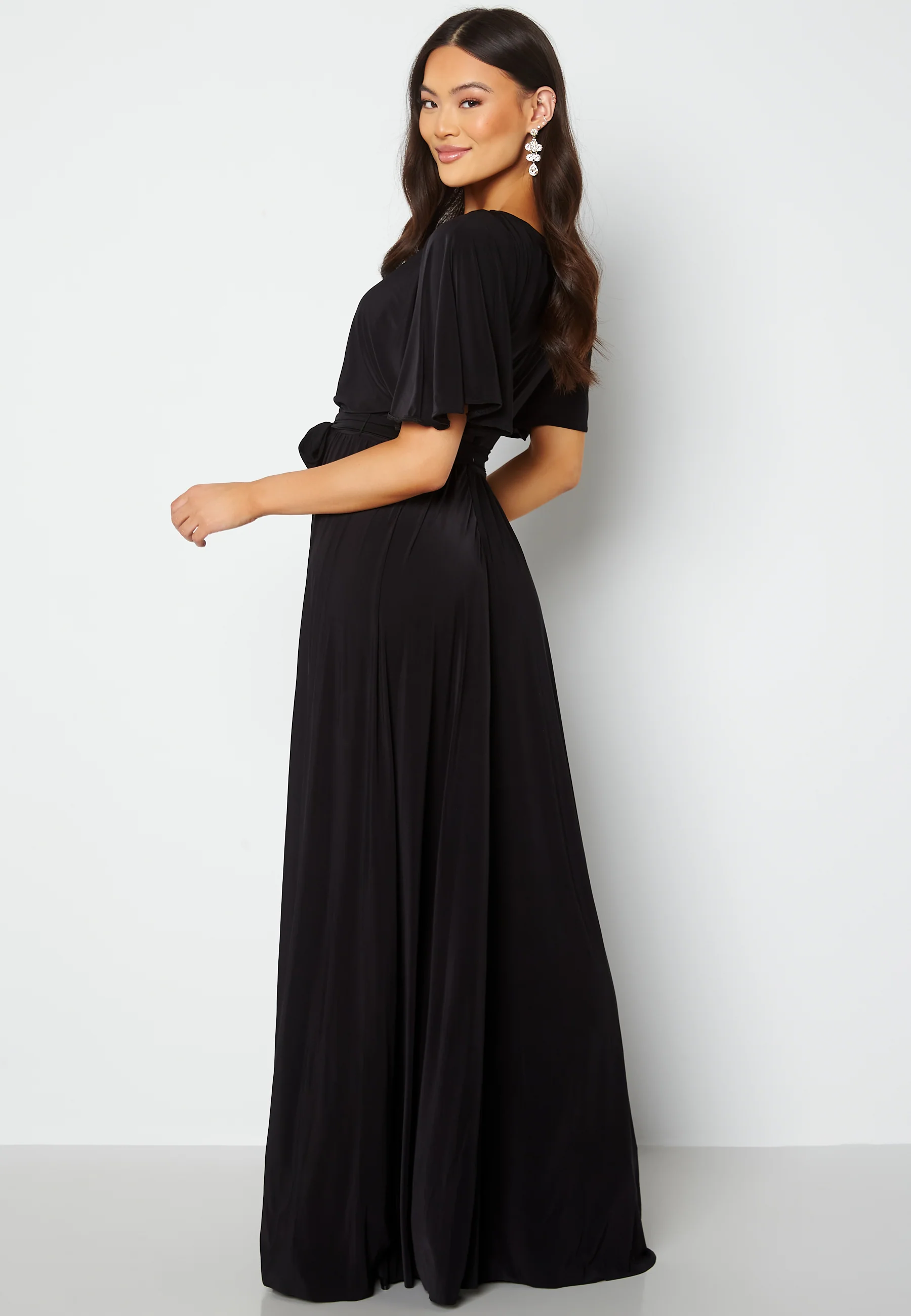 Flutter Sleeve Maxi Dress - Image 4