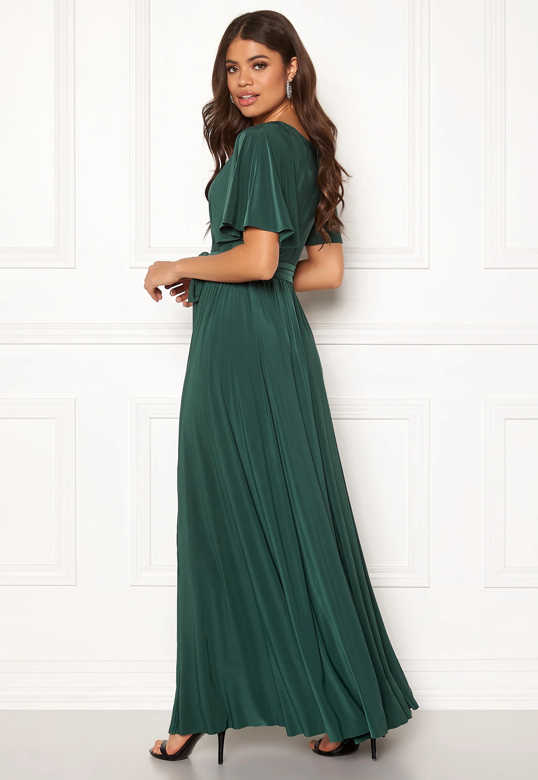 Flutter Sleeve Maxi Dress - Image 2