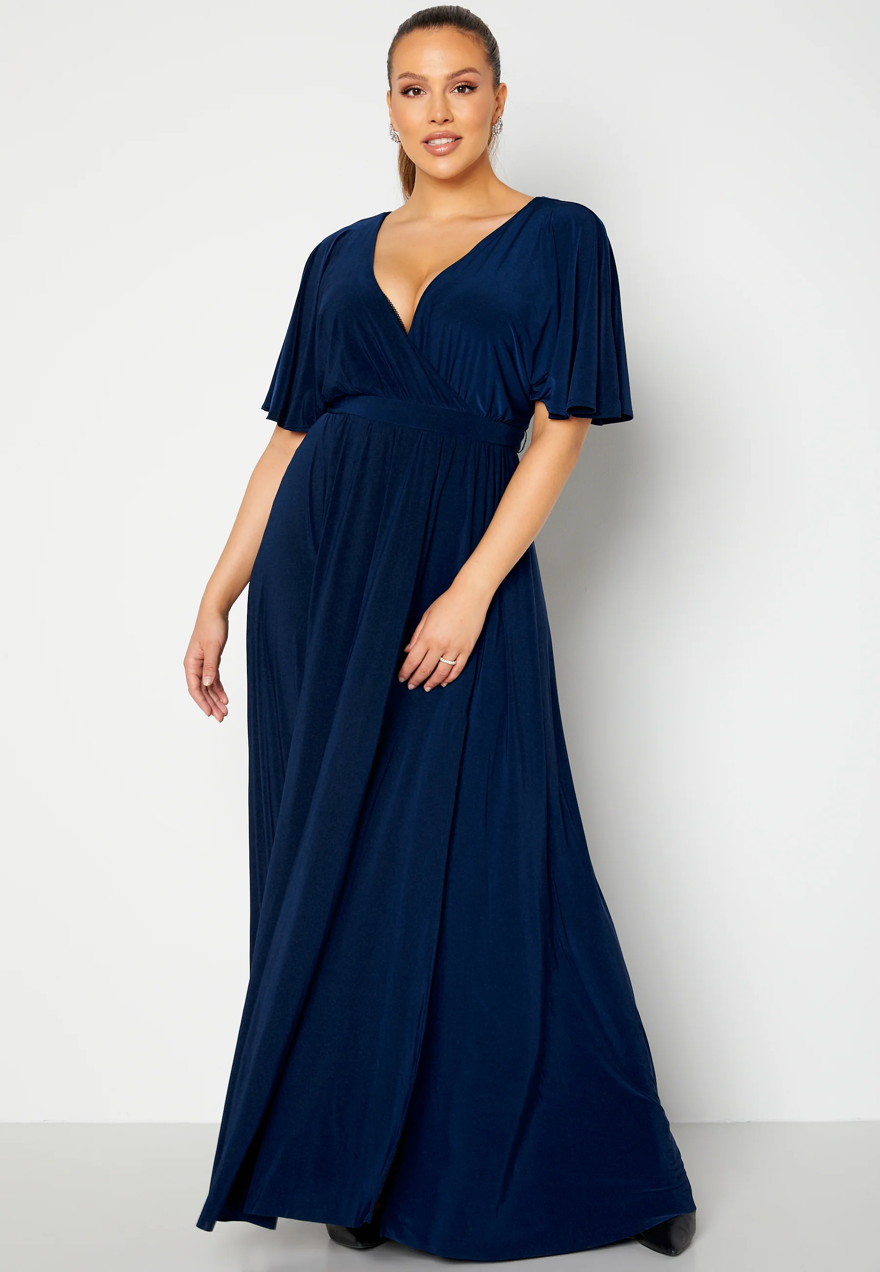 Flutter Sleeve Maxi Dress - Image 2