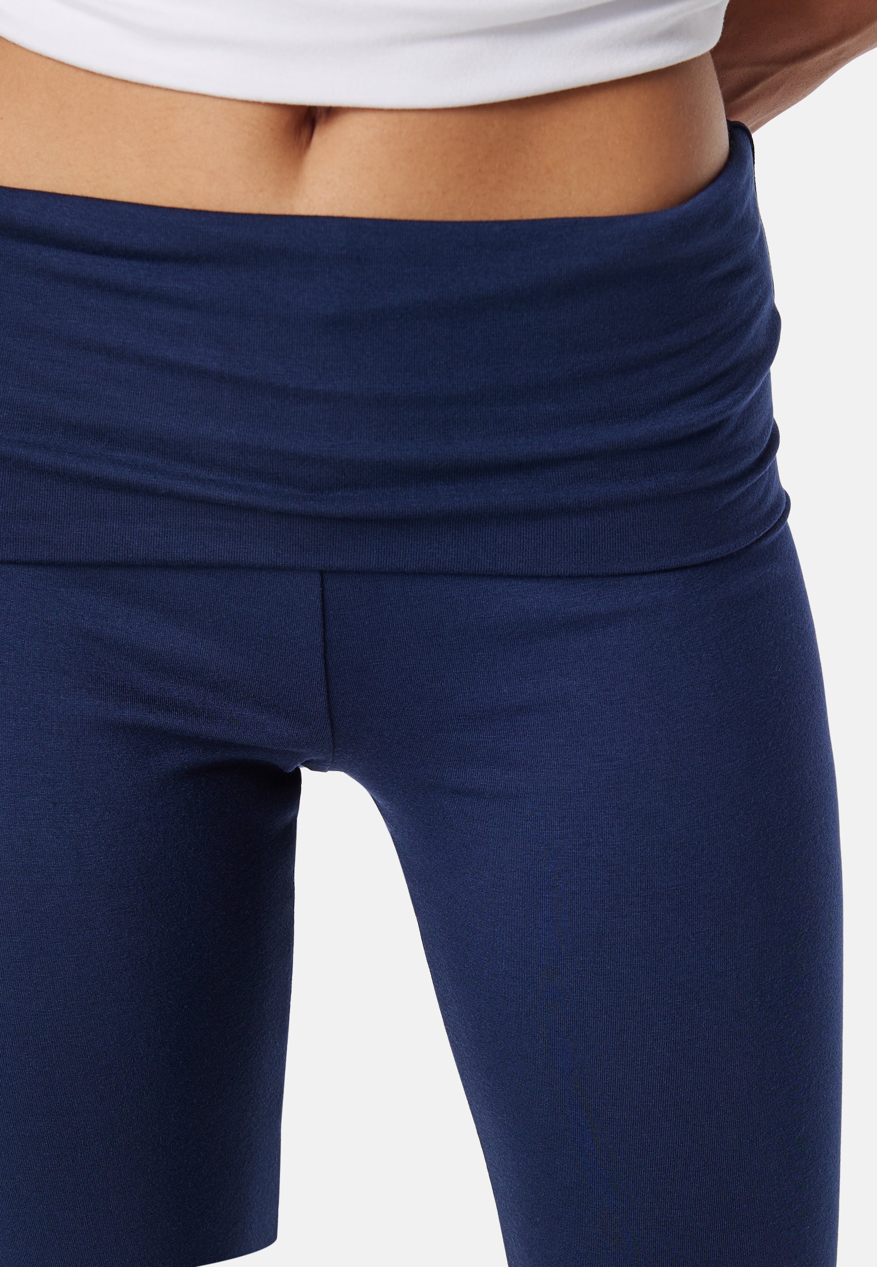 Fold Over Flared Trousers - Image 4
