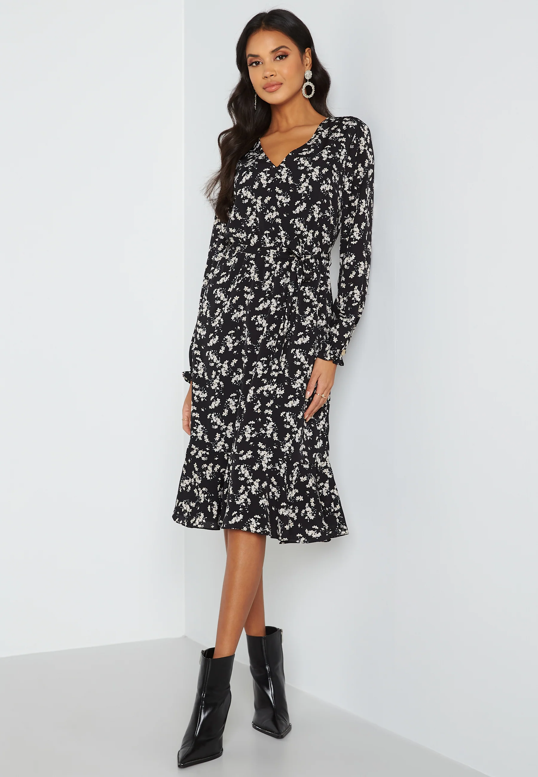 Francesca Flounce Dress - Image 3